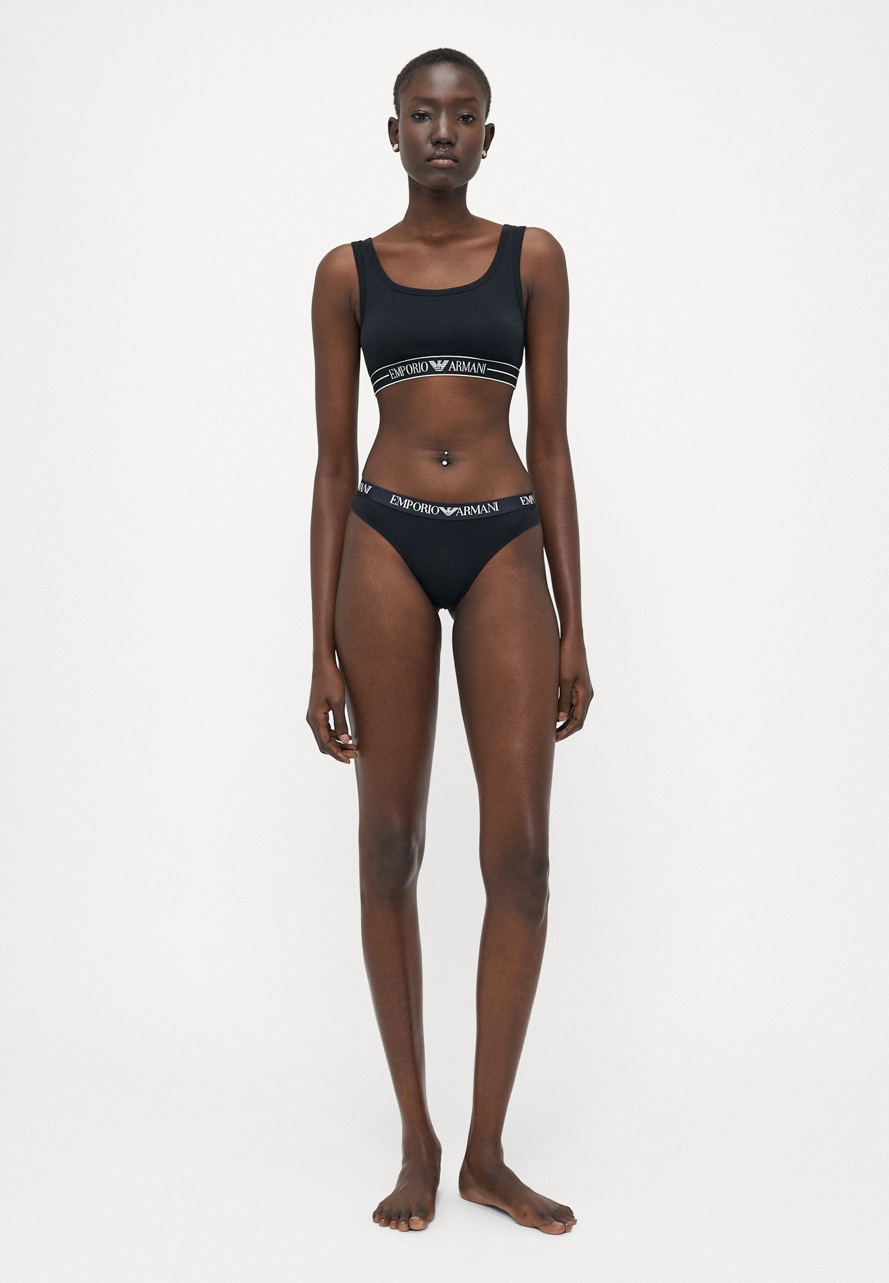 THONG 2 PACK - Thong - black