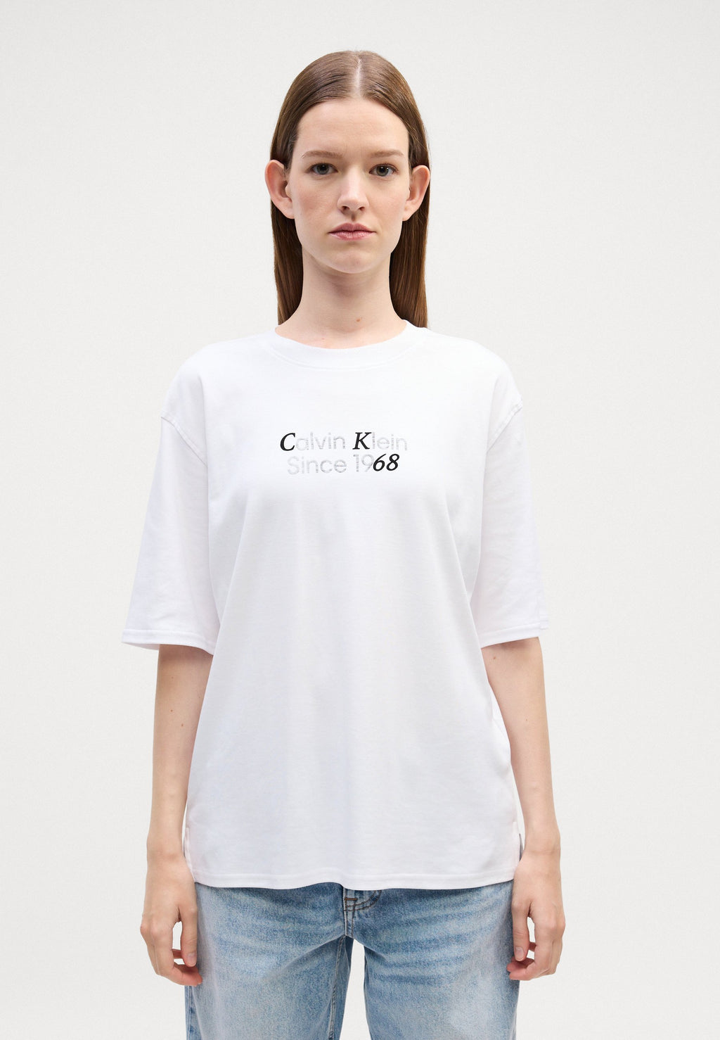 RELAXED INSIDE OUT - Print T-shirt - brilliant white