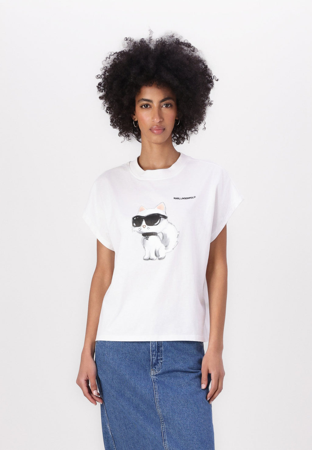 IKON CHOUPETTE OVERSIZED - Print T-shirt - white