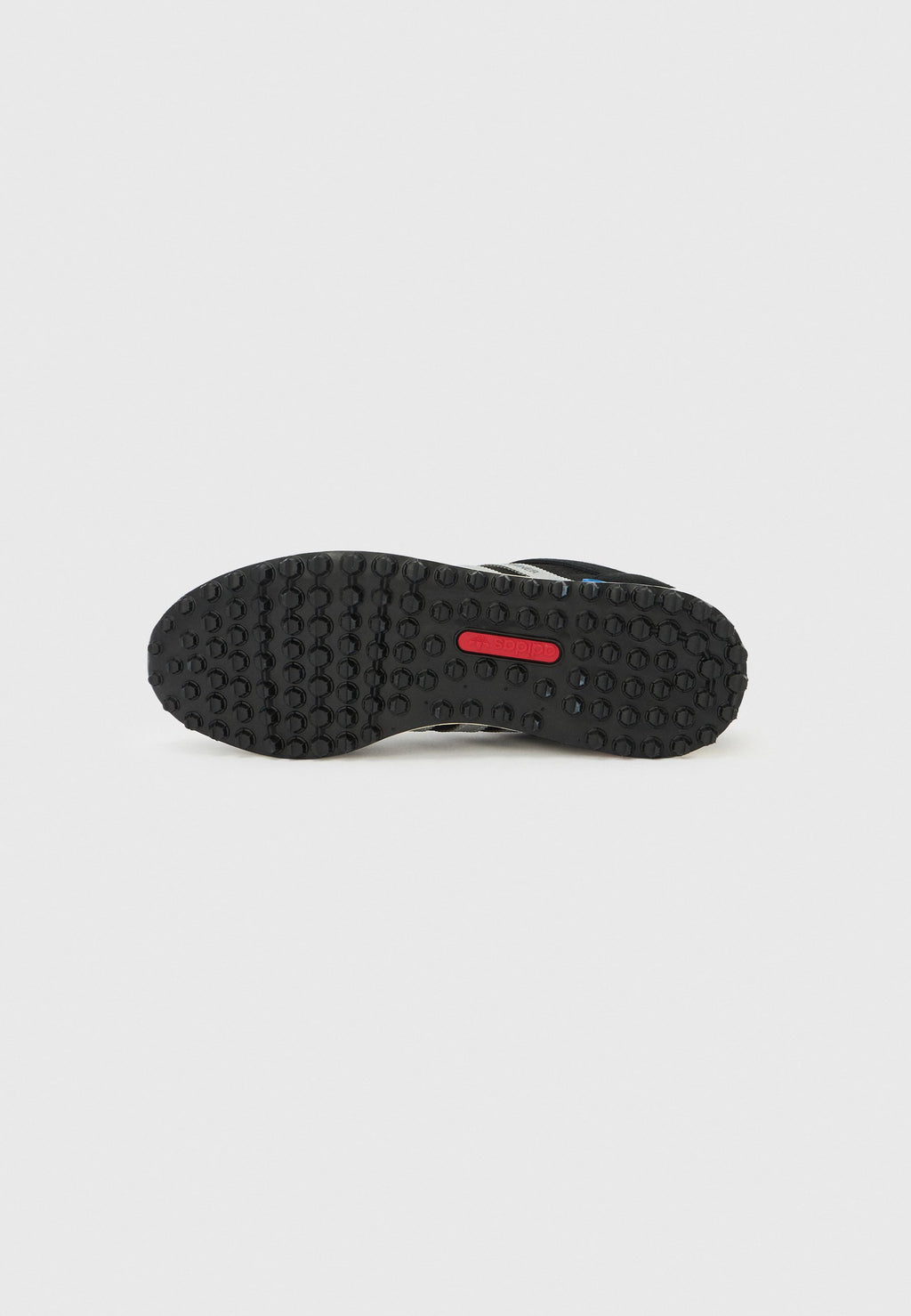 LA TRAINER OG UNISEX - Baskets basses - core black/silver-coloured/off white