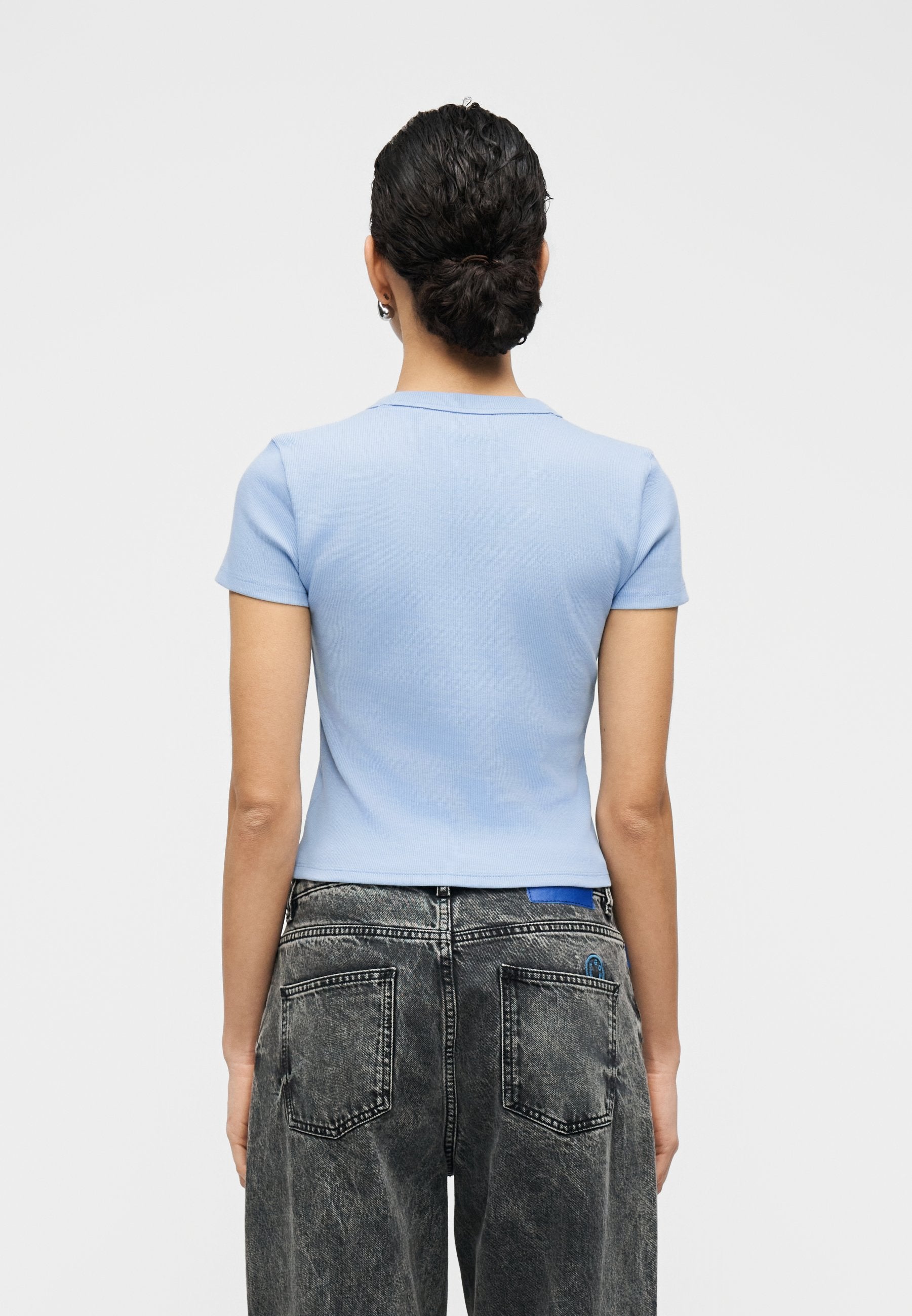 BABY  - Basic T-shirt - open blue