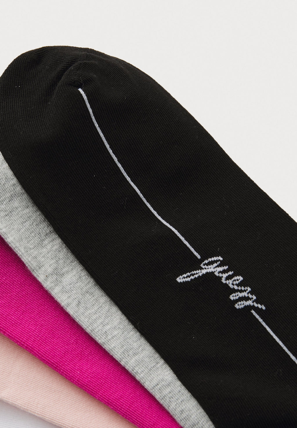 5 PACK - Sneaker socks - pink/grey/jblk/fucsi