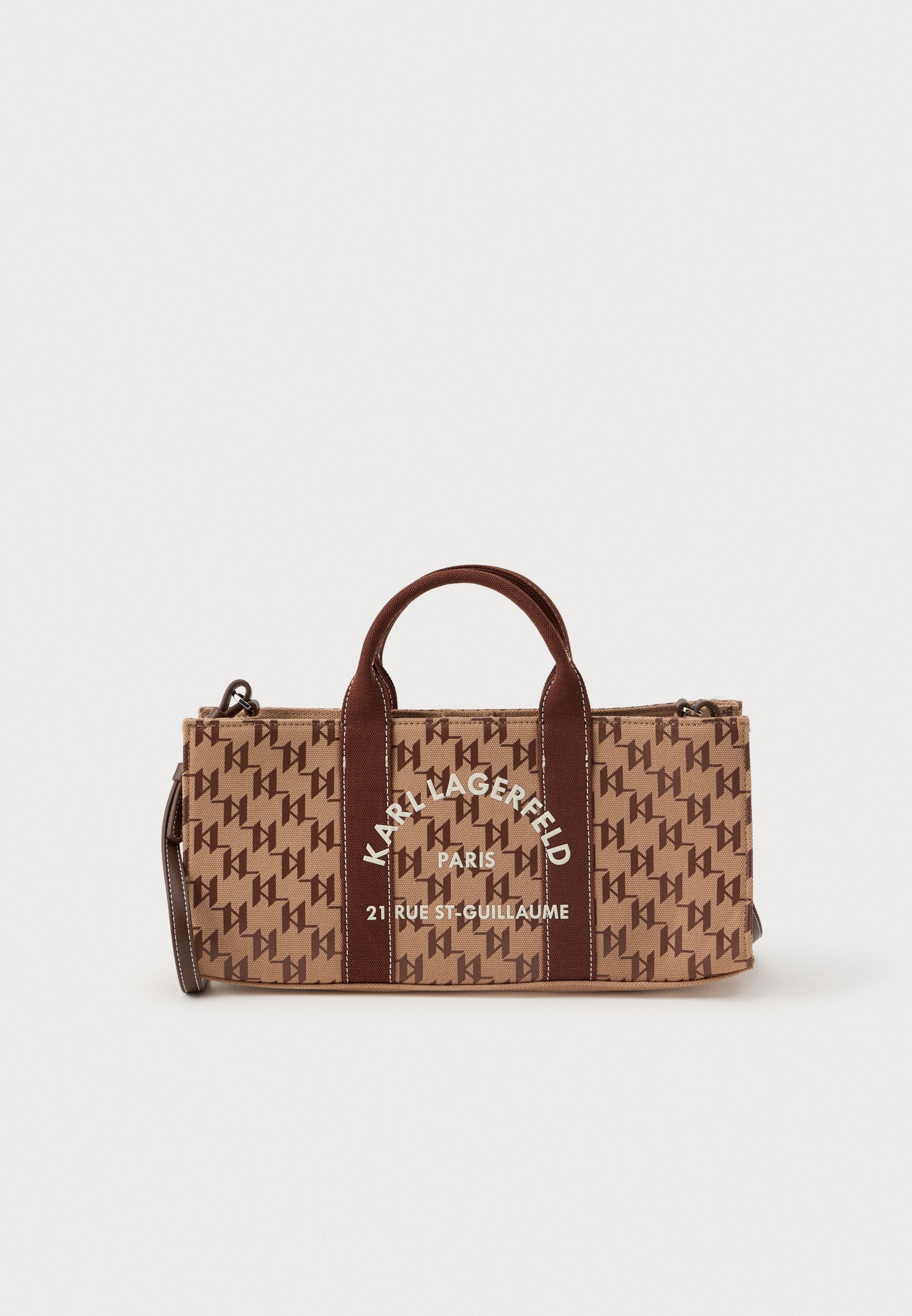 SAC CABAS MONO MAGAZINE - Sac à main - marron nougat