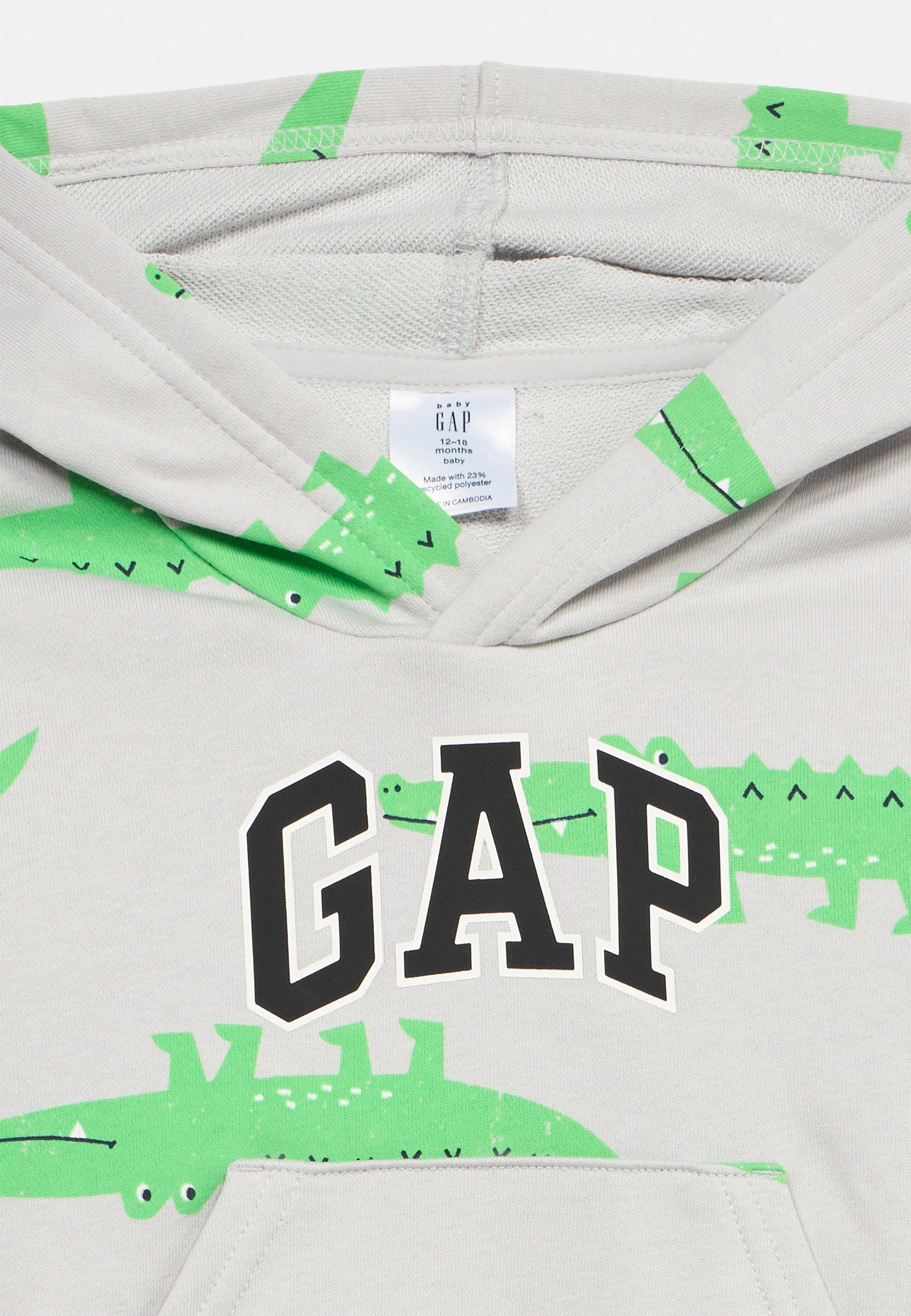 LOGO  - Hoodie - trek grey