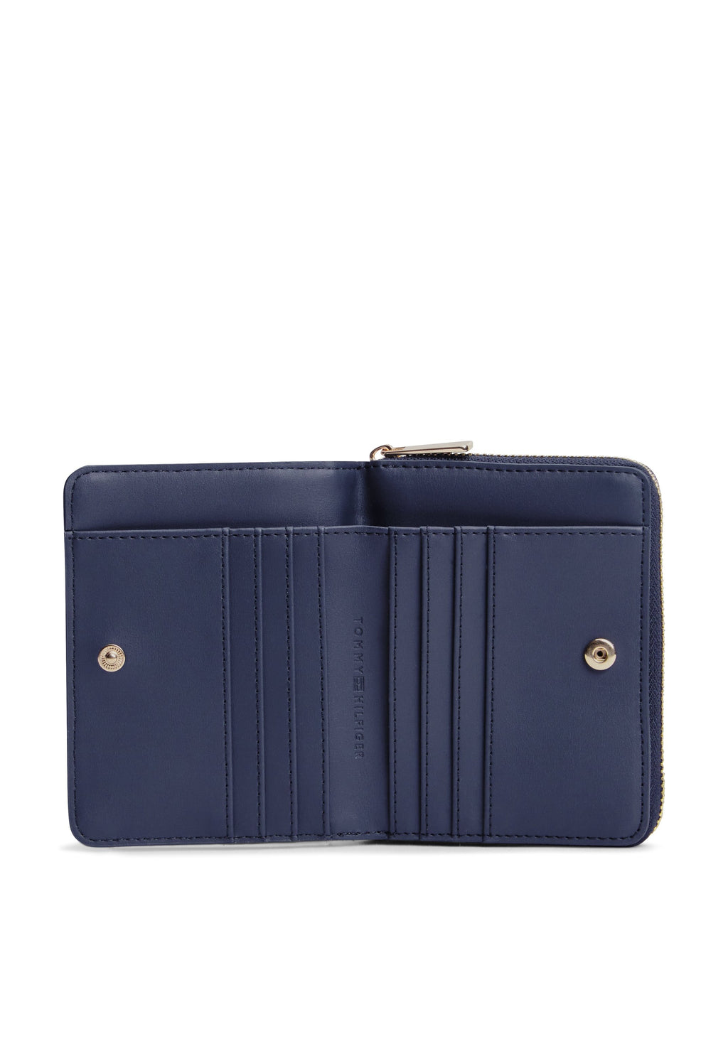 TH ICON MED ZA W/ FLAP JACQUARD - Wallet - blue