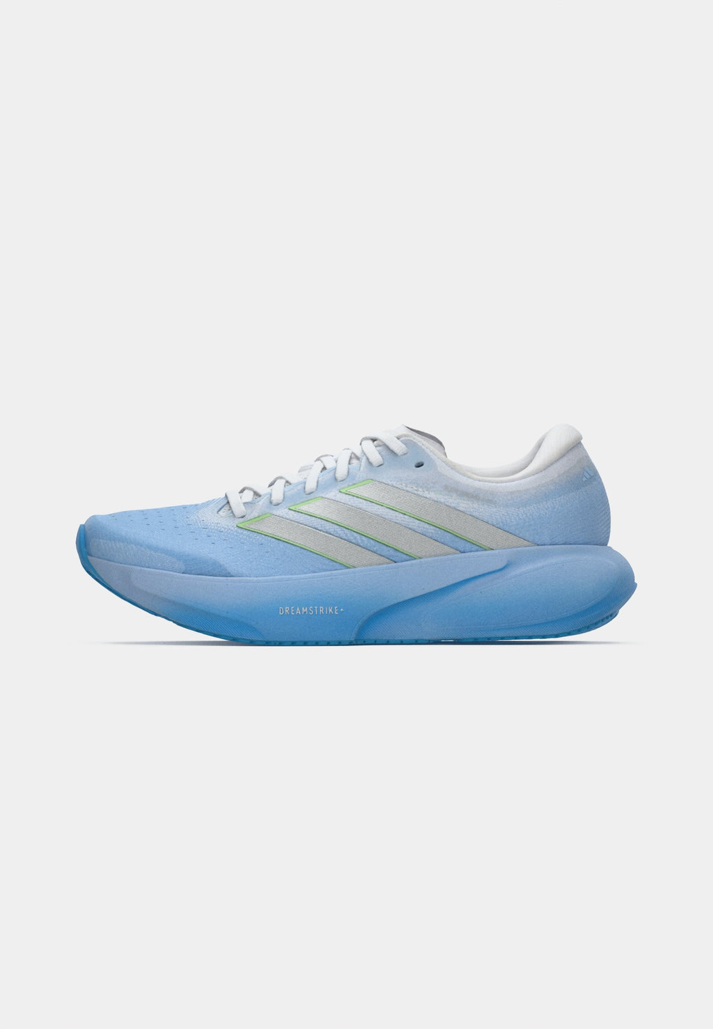 SUPERNOVA RISE 3 W - Chaussures de running sur route - glow blue/silver-coloured metallic/footwear white