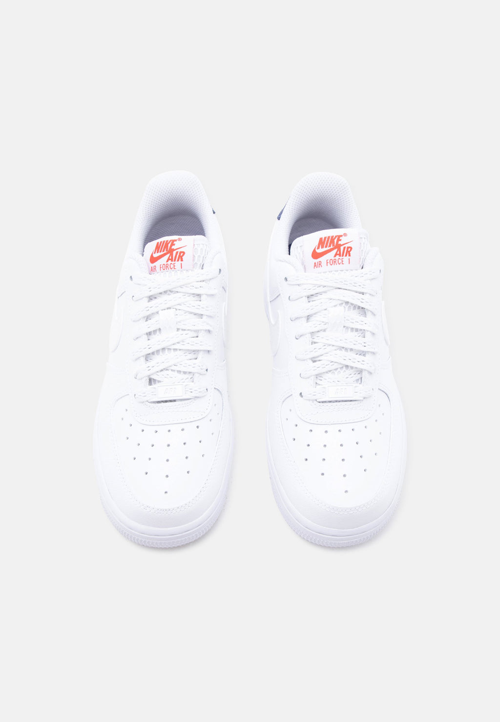 AIR FORCE 1 07 - Baskets - white/metallic summit white/blue void/fire red/summit white
