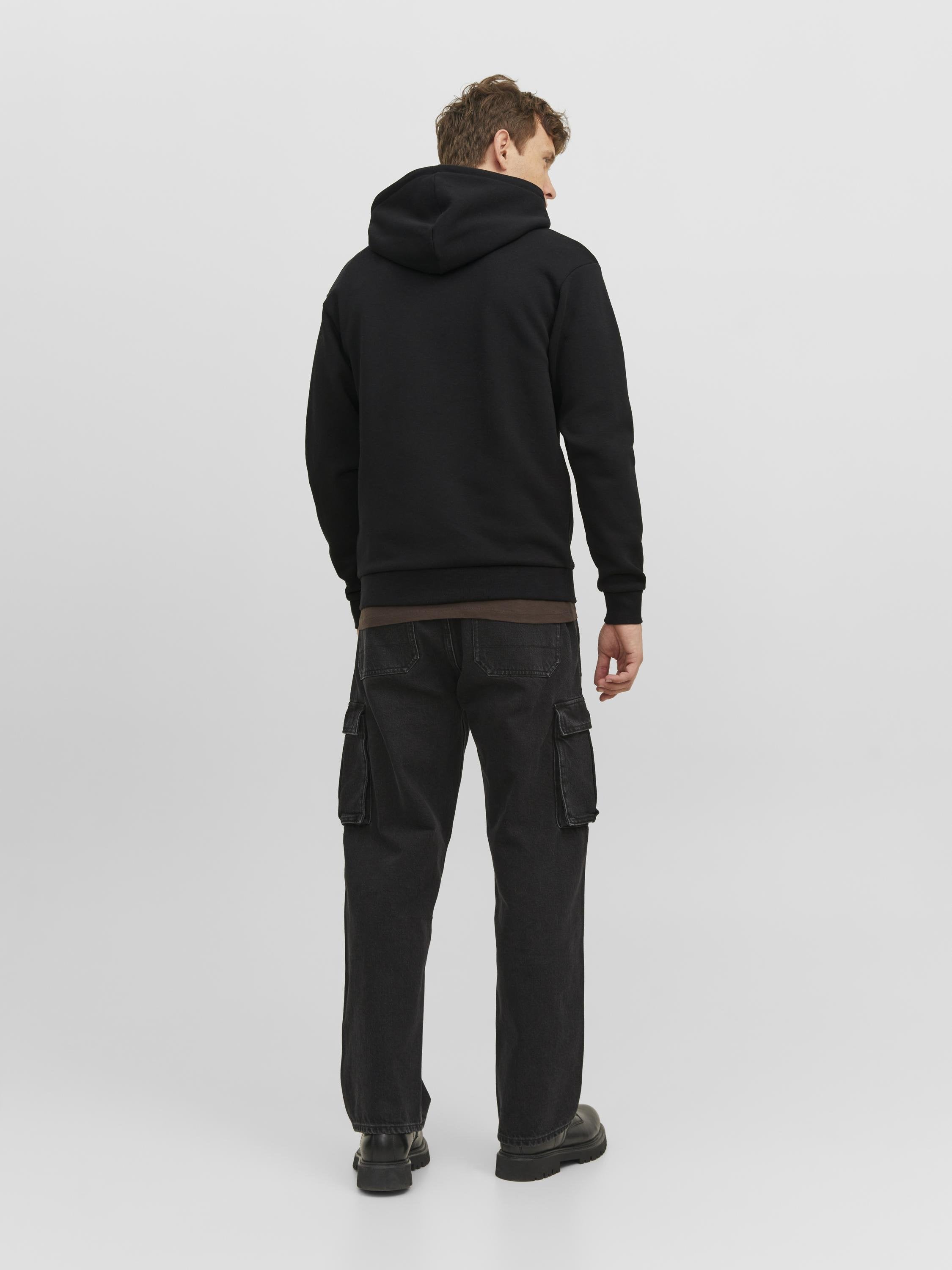 Zip Plain Zip - Zip-up sweatshirt - black