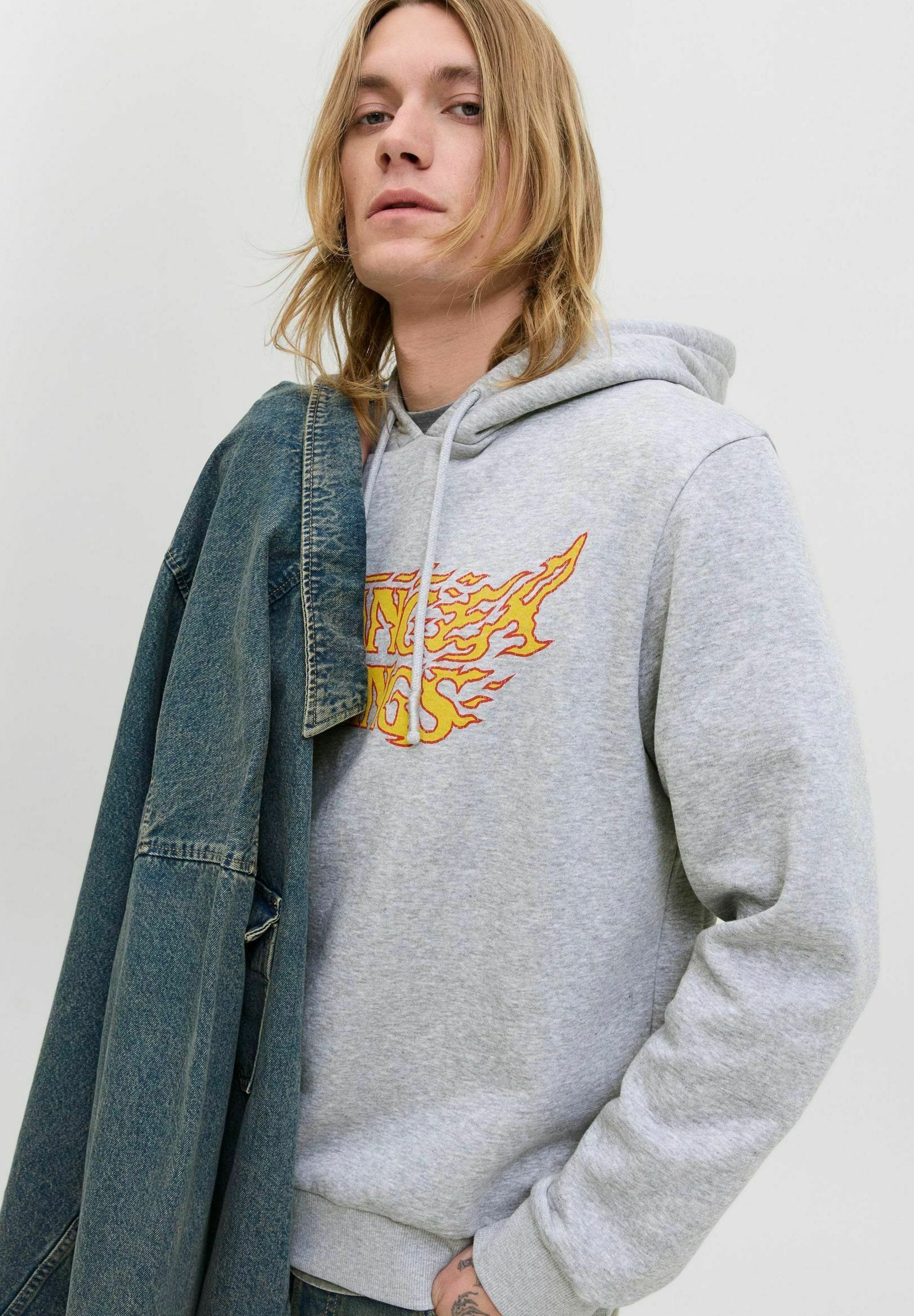 Stranger Things - Hoodie - light grey melange
