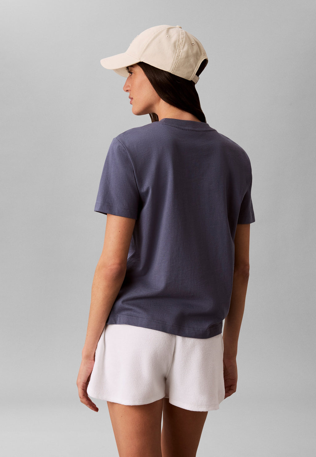 CLASSIC LOGO TEE - Basic T-shirt - blue