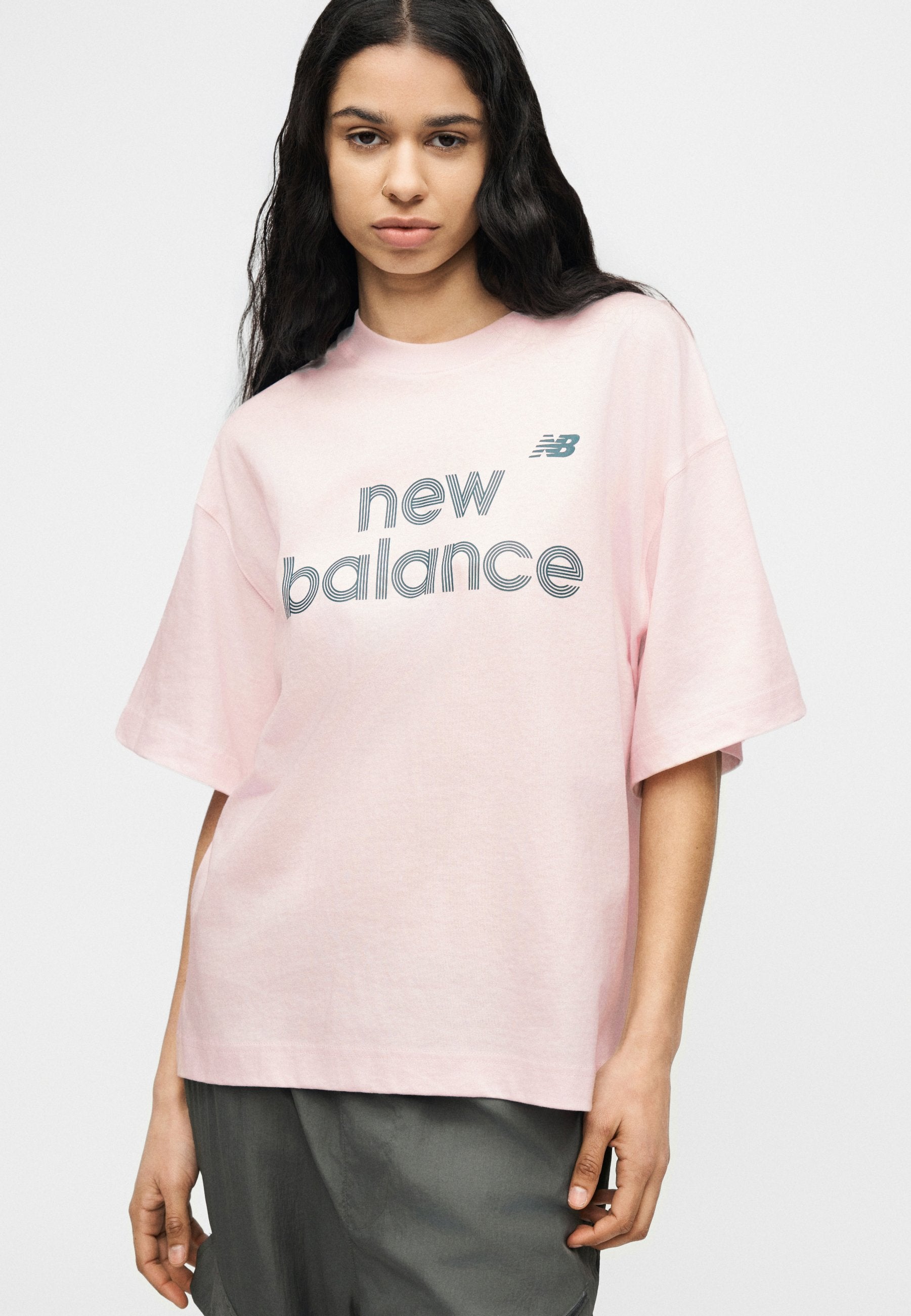 GRAPHIC - Print T-shirt - pink salt