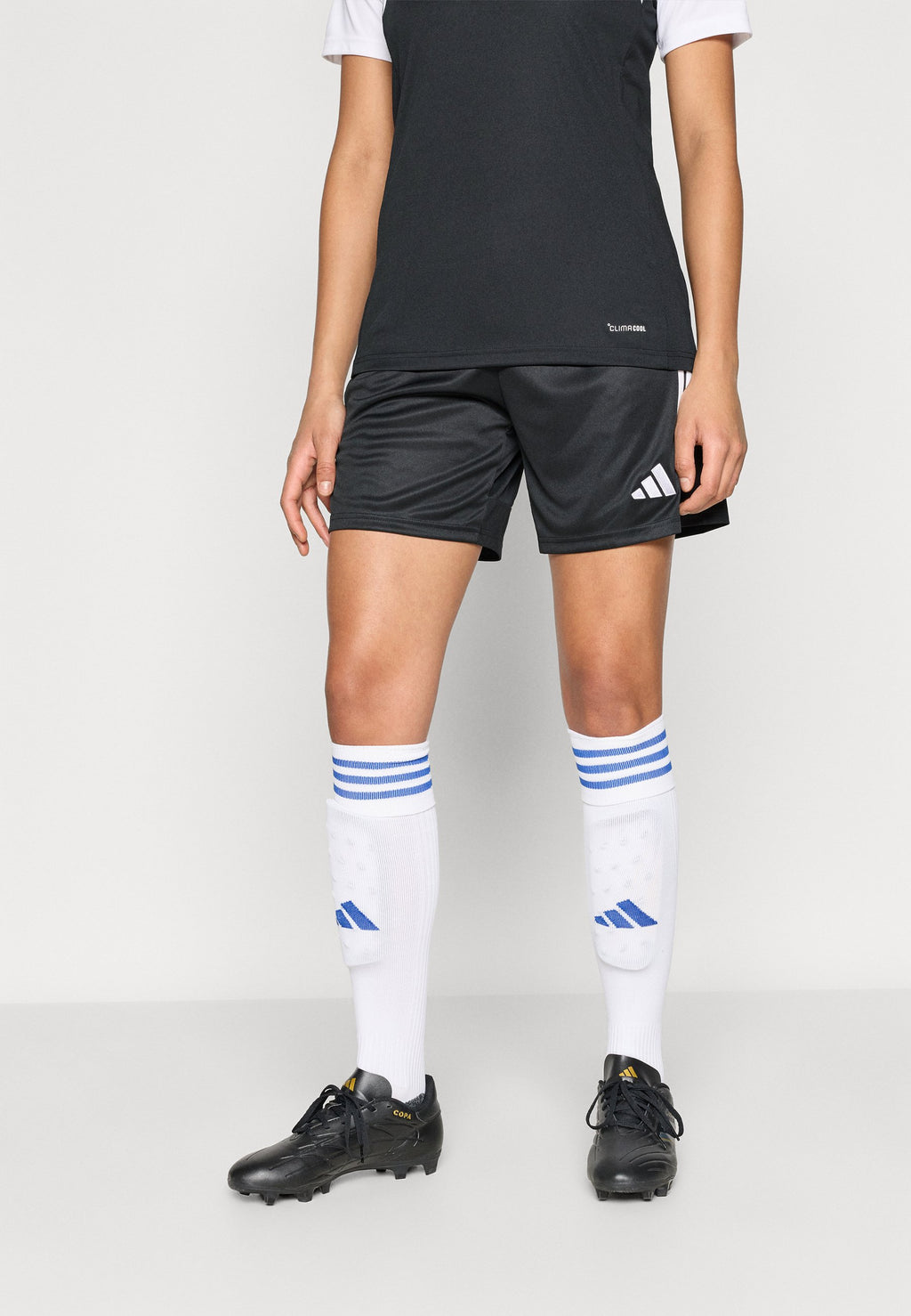 TIRO26 LEAGUE SHORTS - Sports shorts - black/white