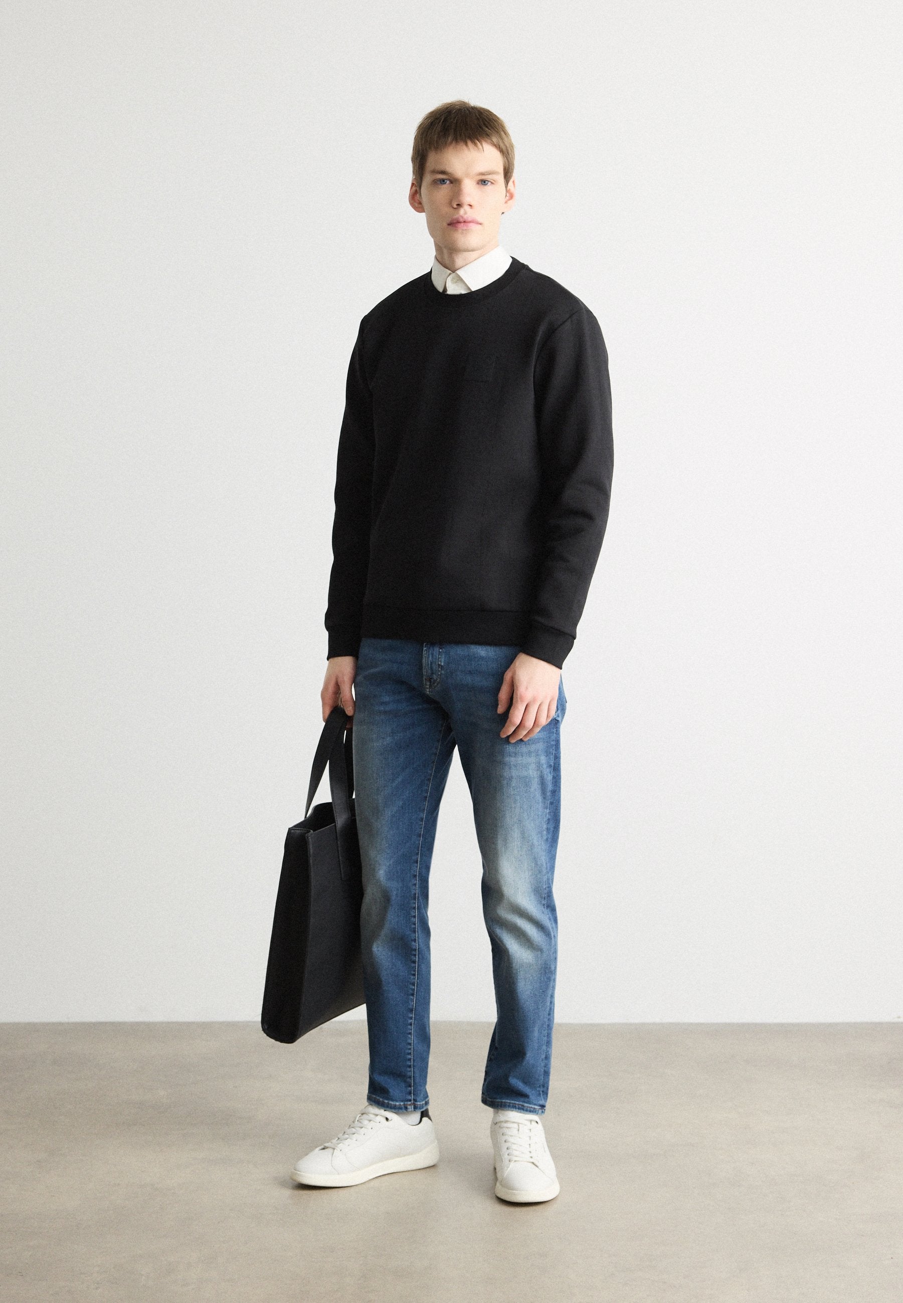 Straight leg jeans - navy