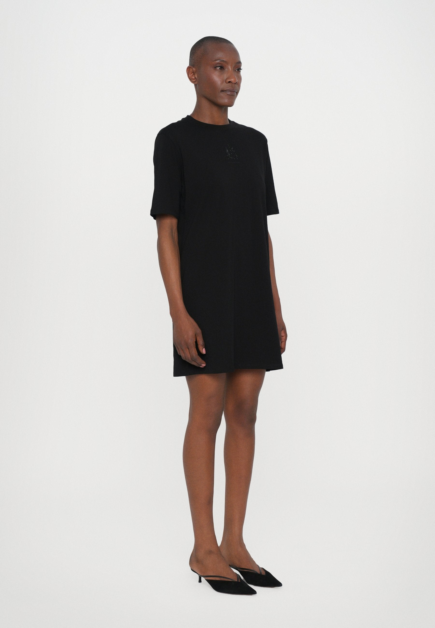Jersey dress - black