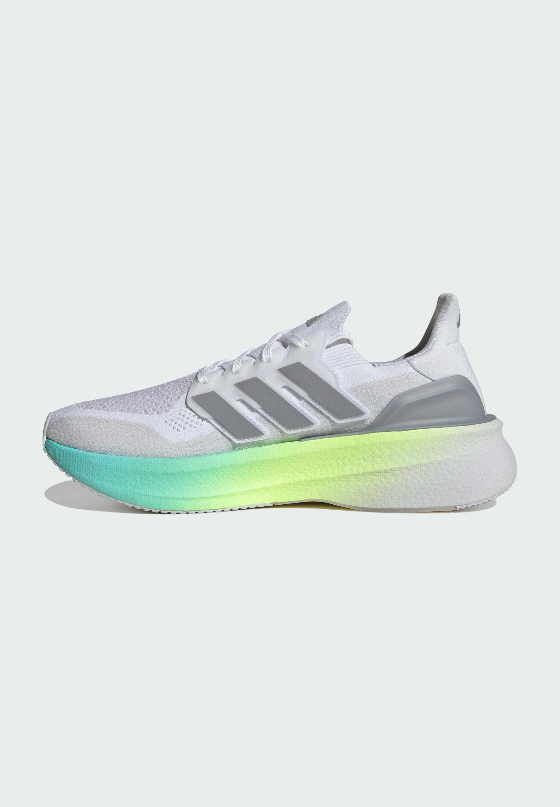ULTRABOOST 5 - Road running shoes - cloud white   halo silver   flash aqua