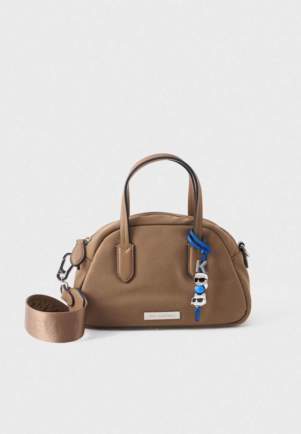 IKON BOWLING BAG - Cross body bag - mushroom brown