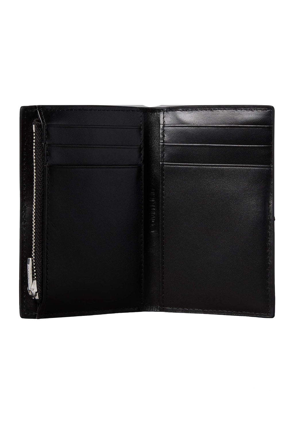 EMBLEM PEBBLE WALLET ON STRAP - Wallet - black