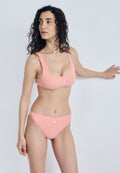 BRALETTE GRAPHIC MONOGRAM - Bikini üstü - yıkanmış parlak kırmızı