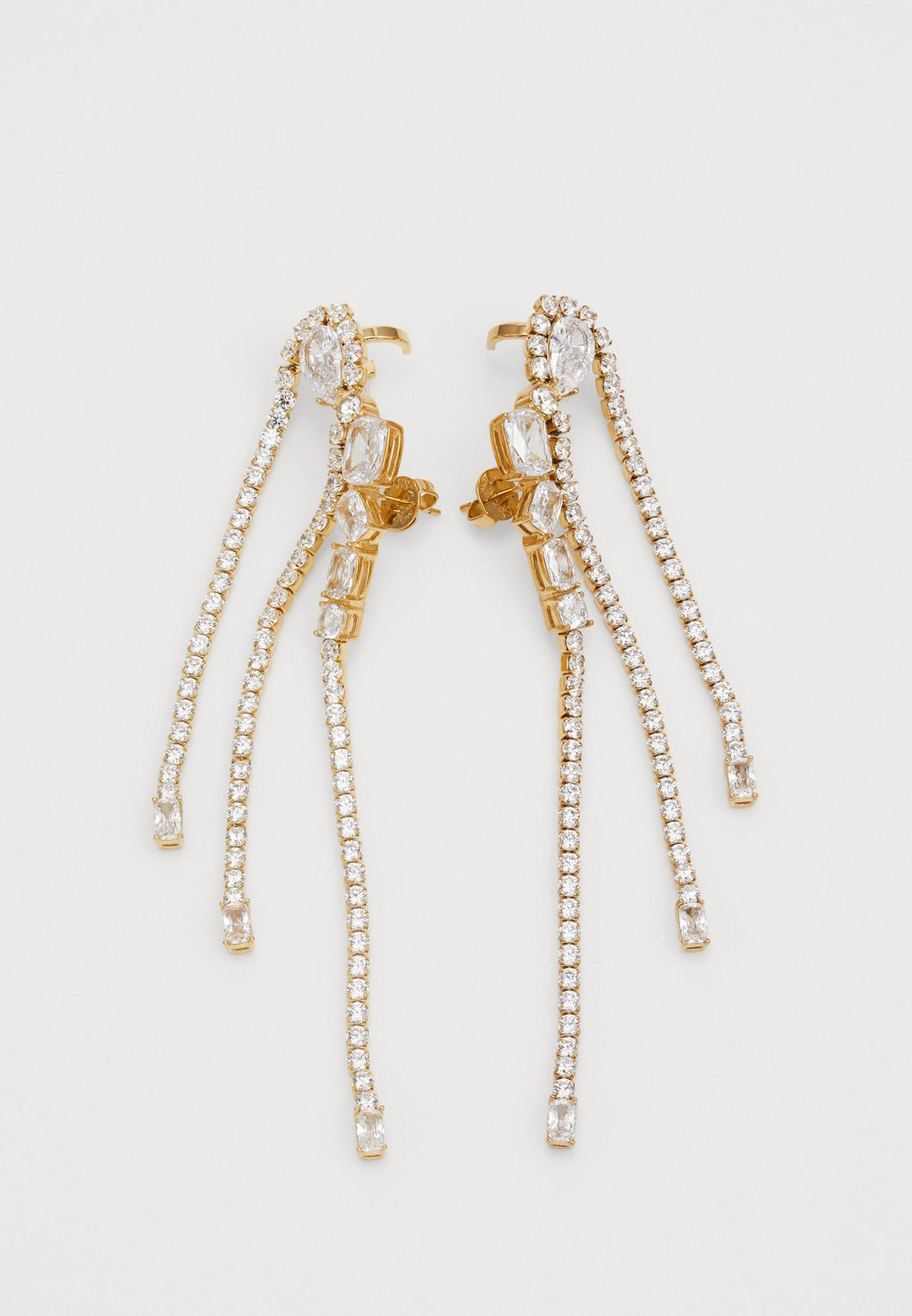 LUSTRE - Boucles d'oreilles - couleur or jaune