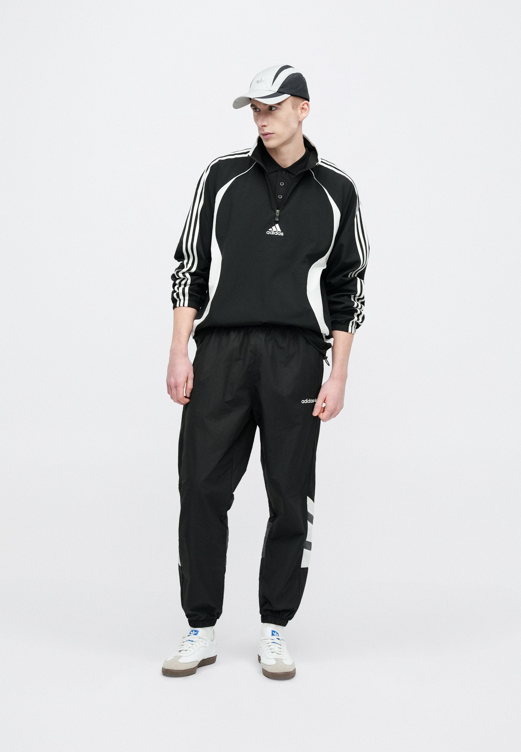 TEAMGEIST - Sweat-shirt - noir/blanc
