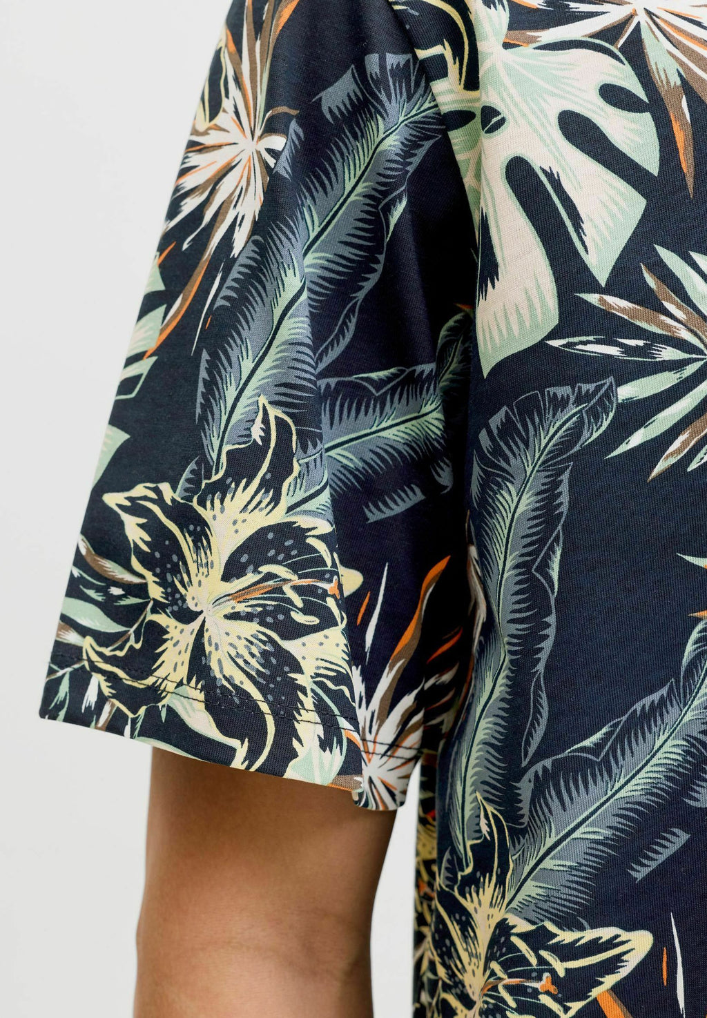 T- - Print T-shirt - navy blazer
