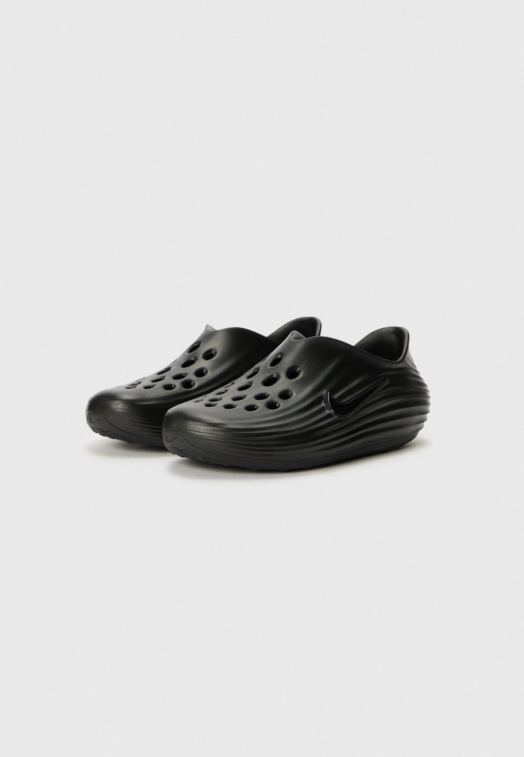 REACTX REJUVEN8 UNISEX - Slip-ons - black/black