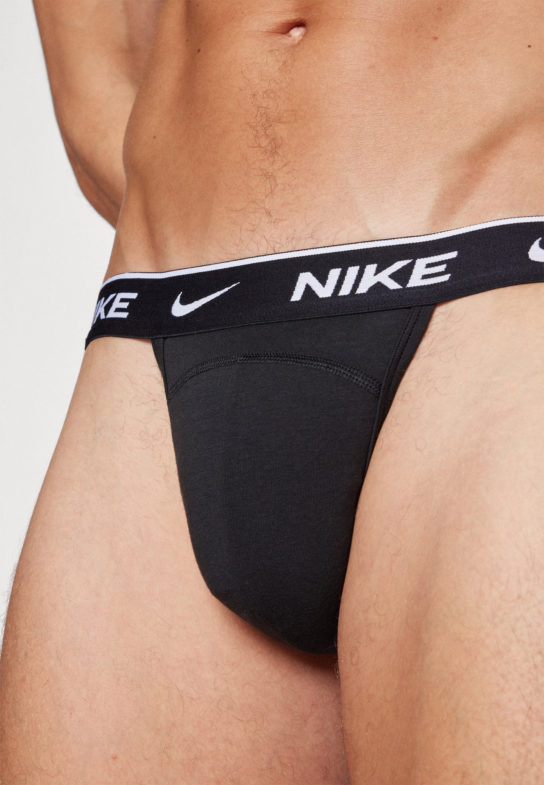ESSENTIAL STRETCH 3 PACK - Jockstrap - black