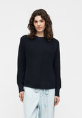C NECK - Jumper - evening blue