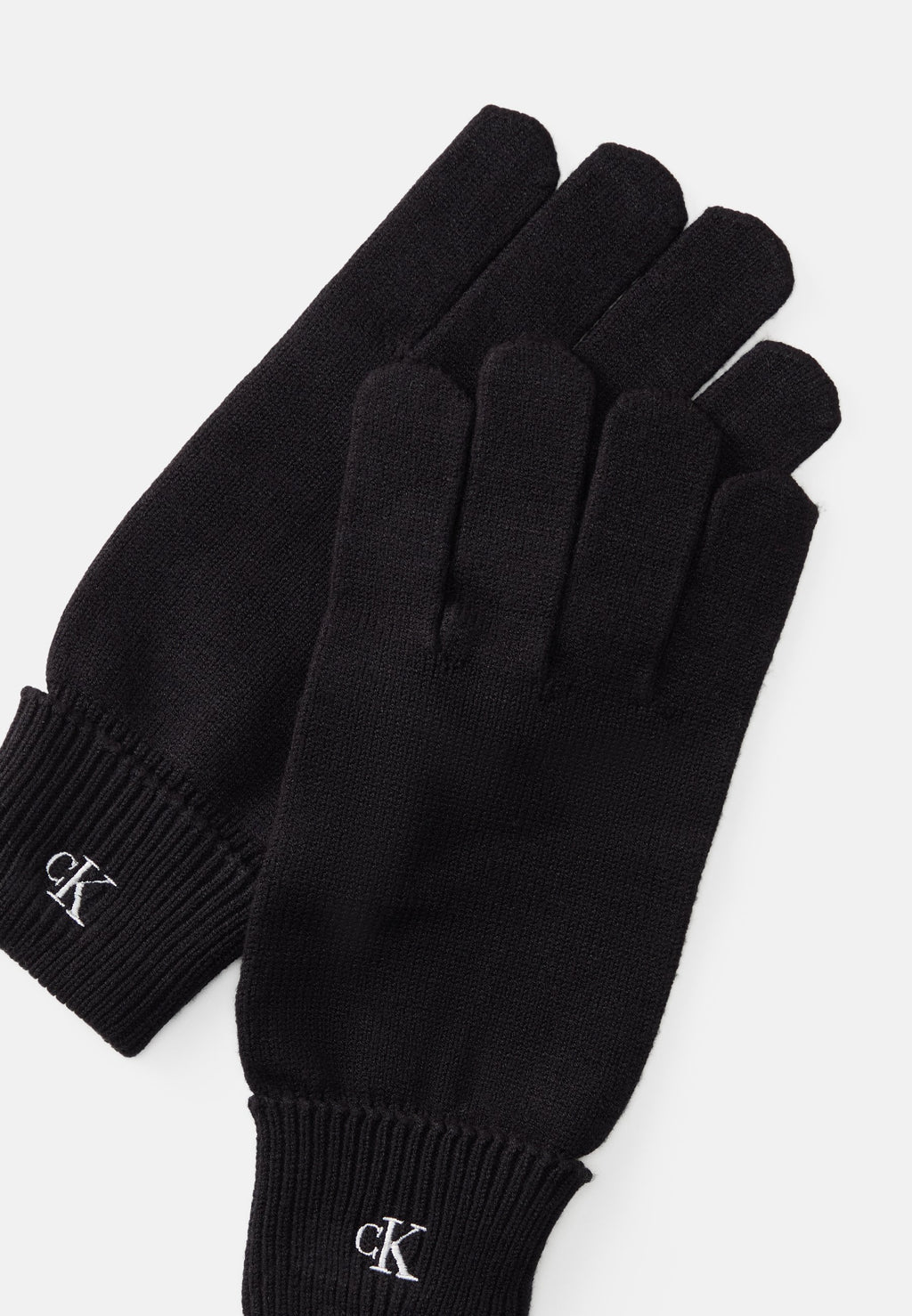 MONOGRAM EMBROIDERY - Gloves - black