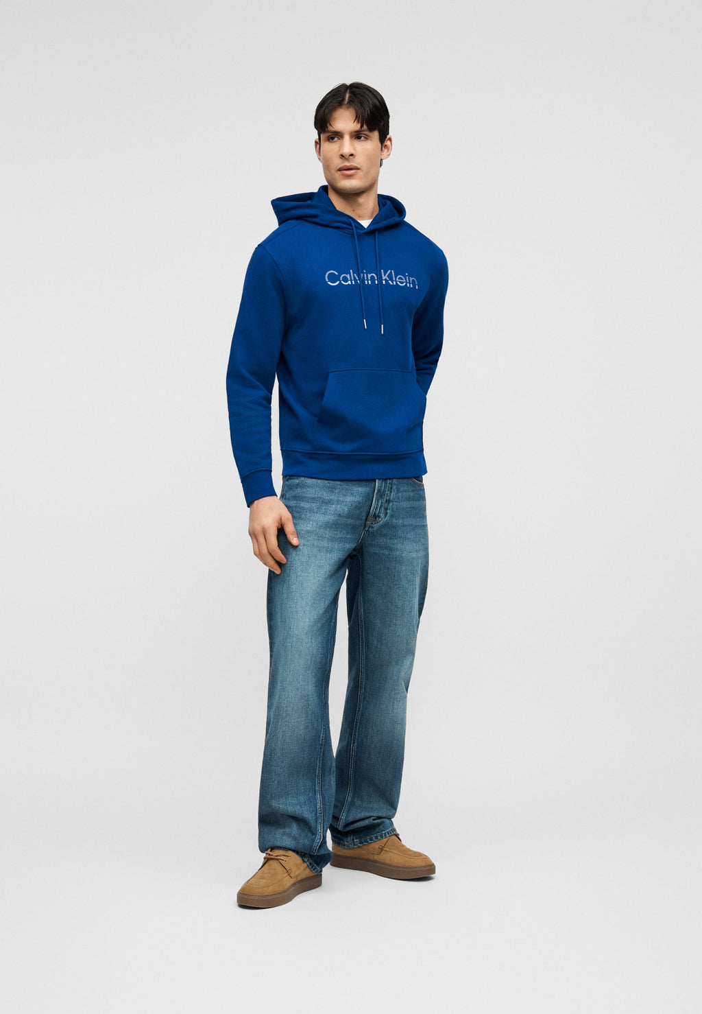 HOODIE MONOLOGO - Hoodie - blue majesty