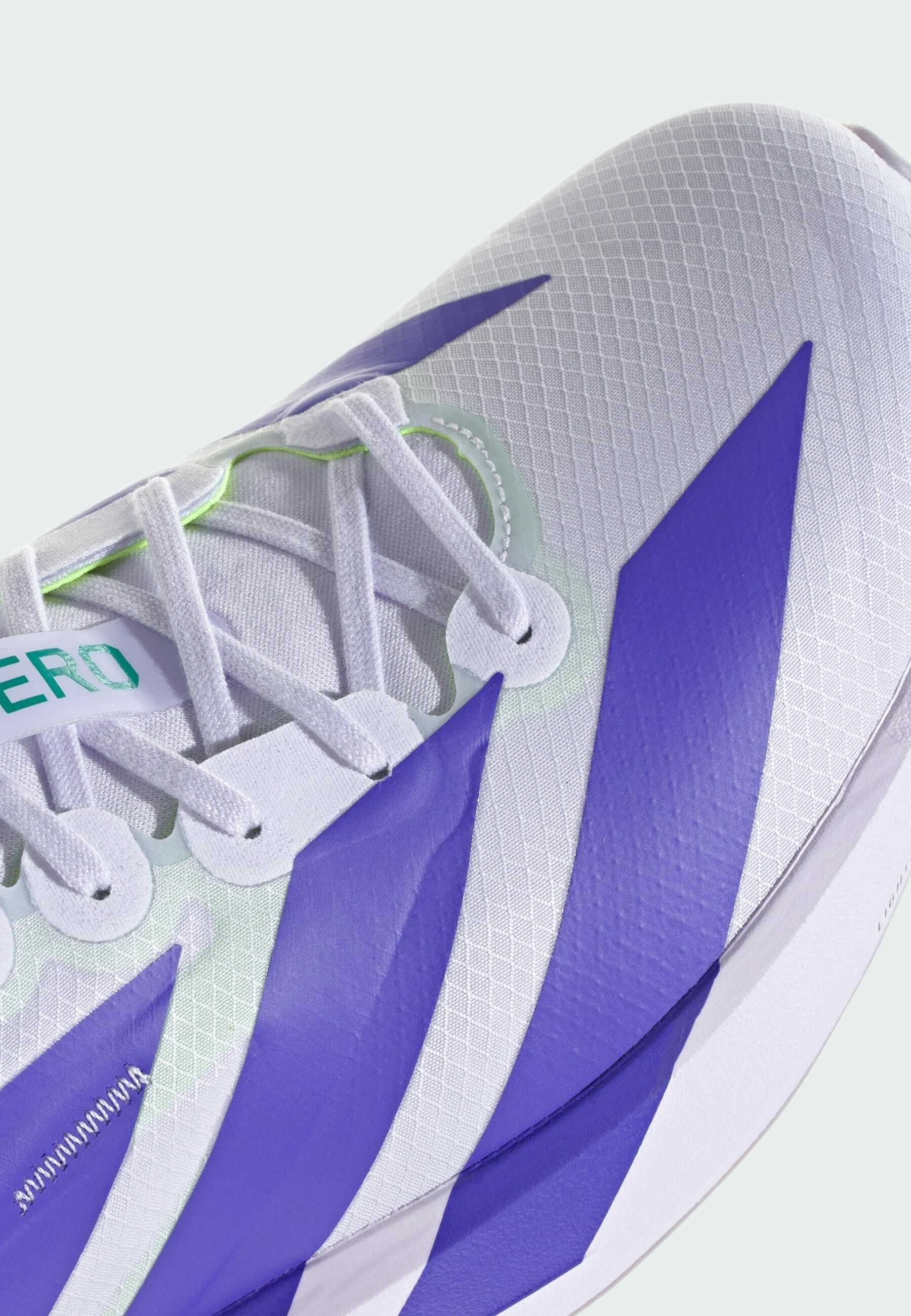 ADIZERO ADIOS 9 - Road running shoes - frozen purple   solar purple   signal green