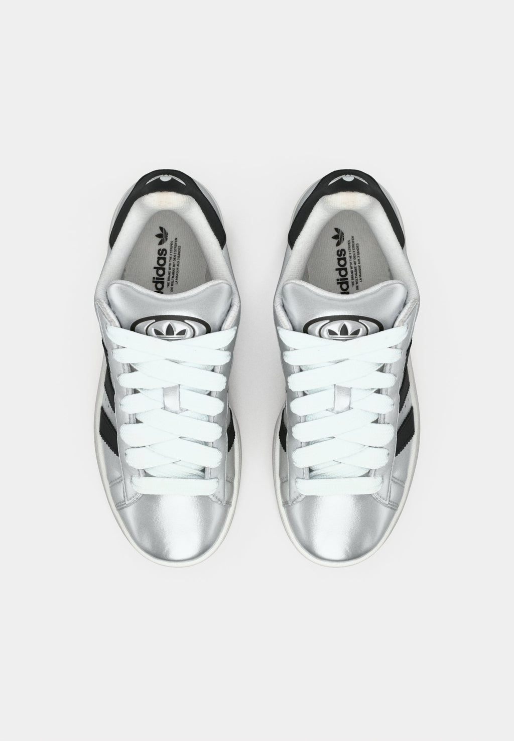 CAMPUS 00S - Skate shoes - core black/footwear white