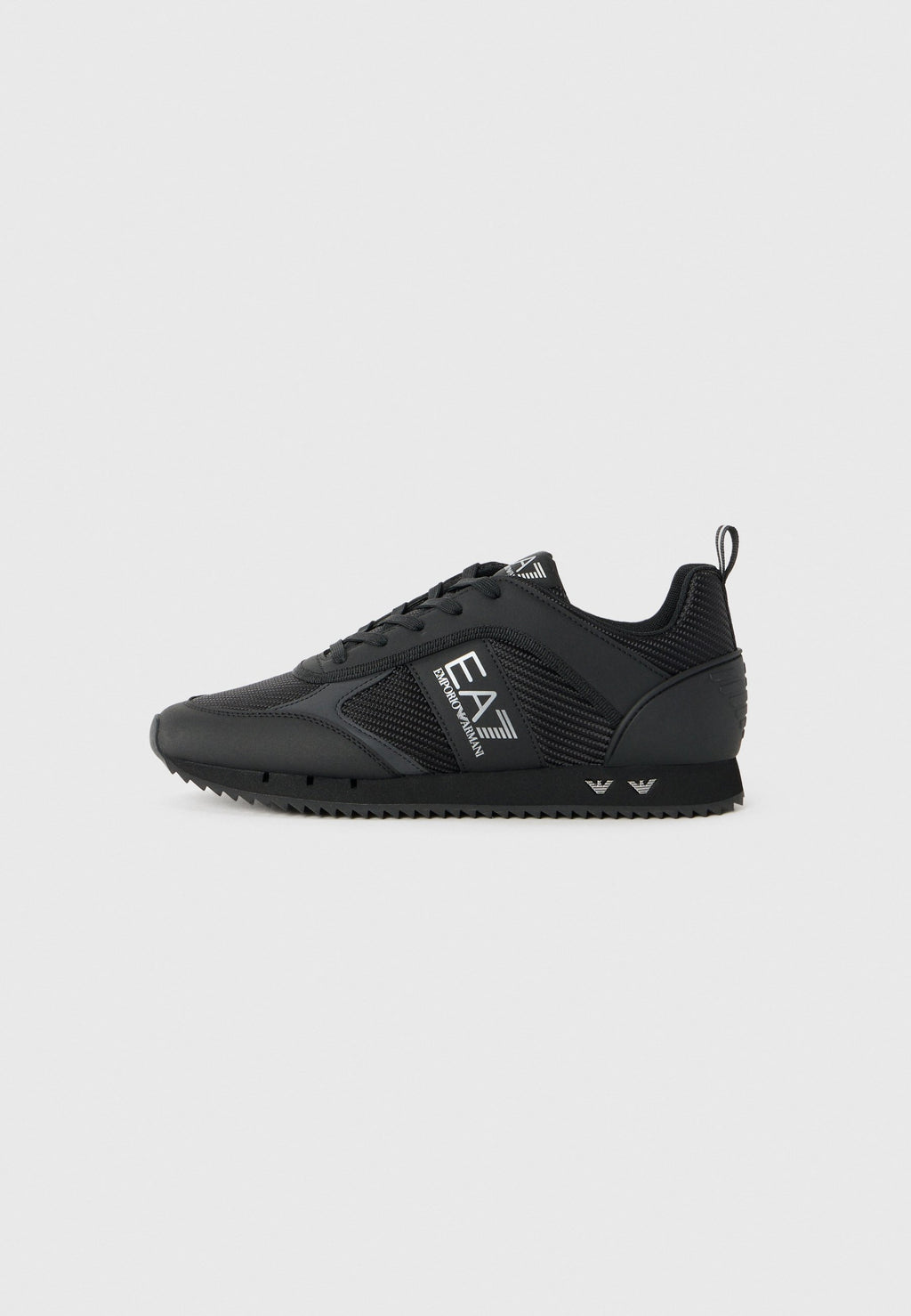 CARBON - Trainers - triple black/silver-coloured