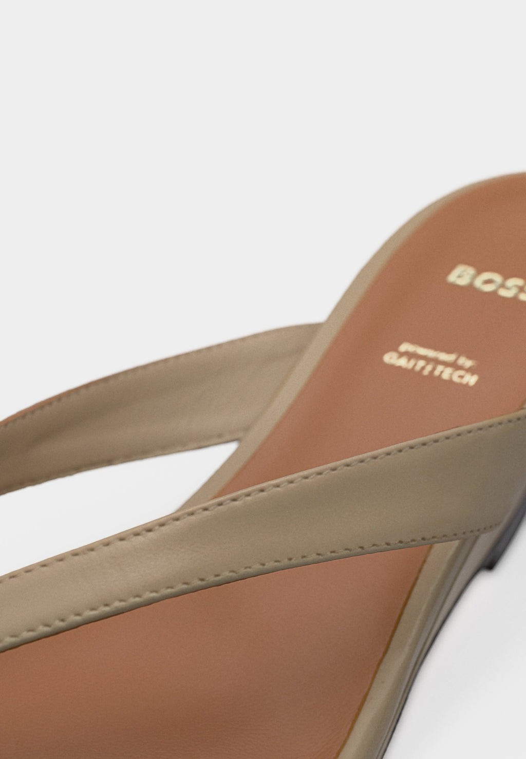 CHARLIZE - T-bar sandals - light beige