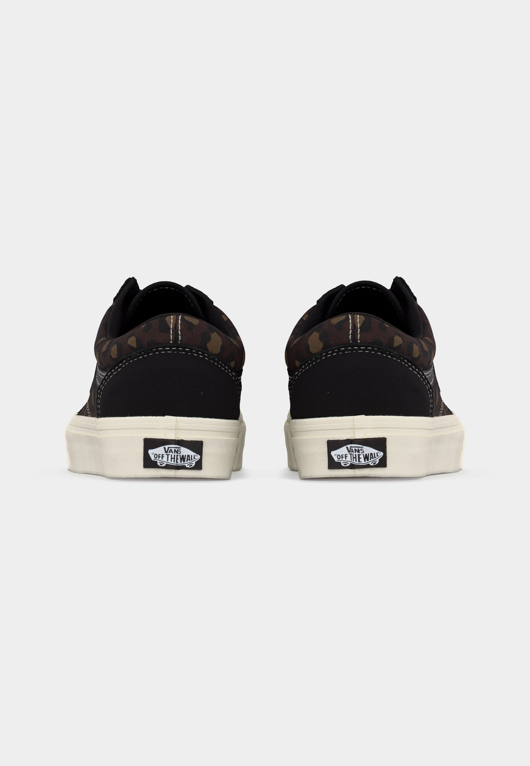 OLD SKOOL UNISEX - Baskets de skate - noir/marron