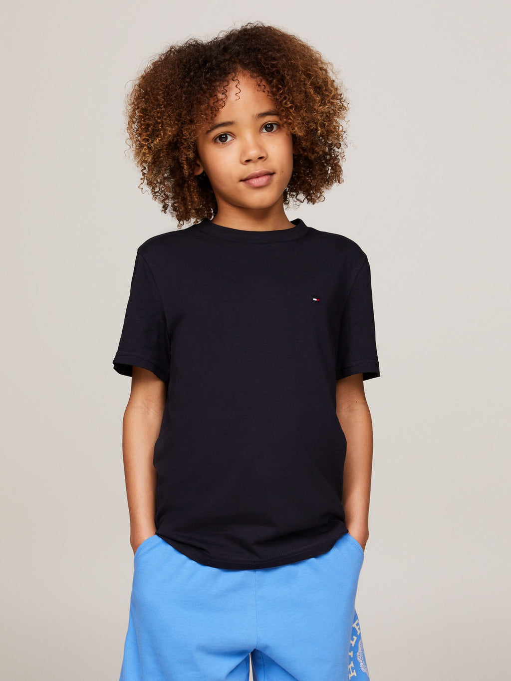 2P CN TEE SS - Undershirt - blue