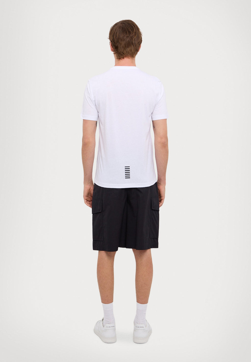 TRAIN CORE TEE UNISEX - Basic T-shirt - white