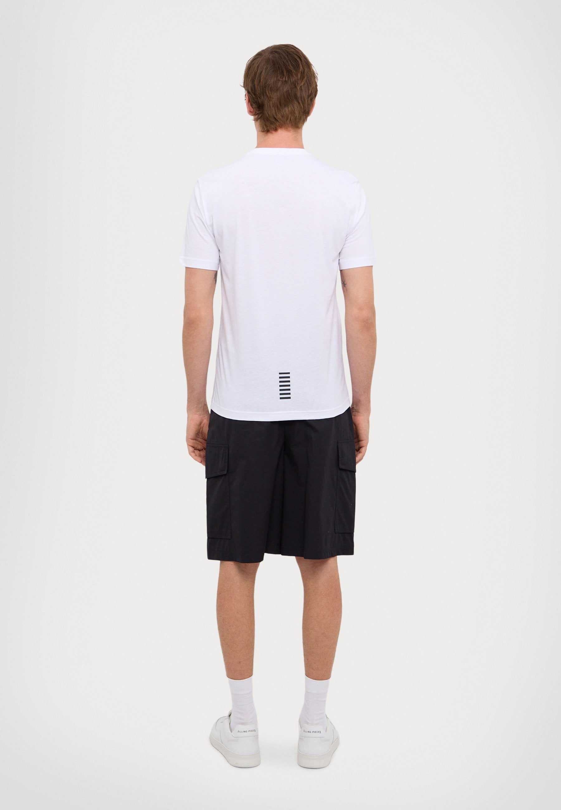TRAIN CORE TEE UNISEX - Basic T-shirt - white
