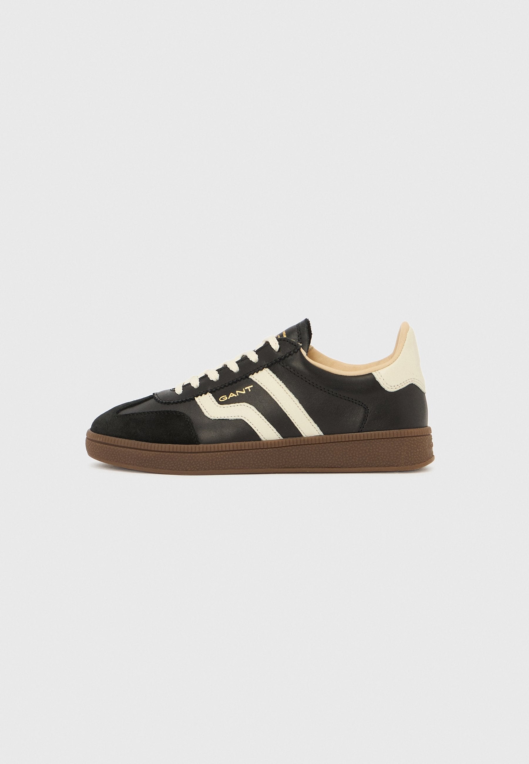 Trainers - black/white