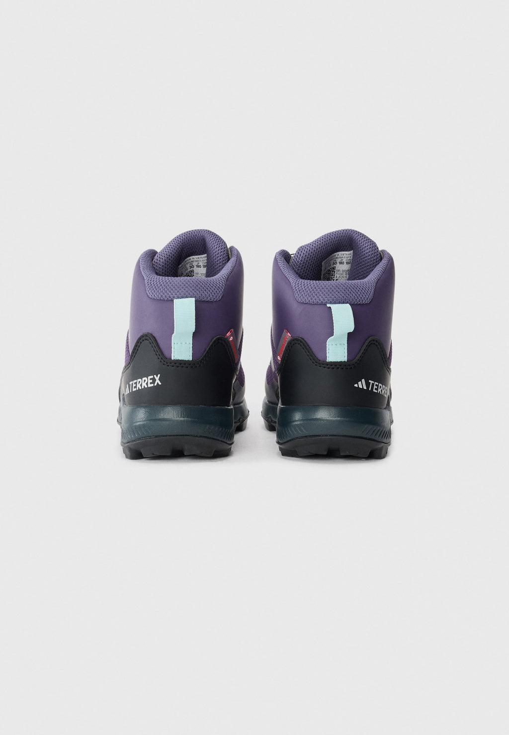 WINTER MID BOA R RDY K - Hiking shoes - aurora plum/matte silver-coloured/core black