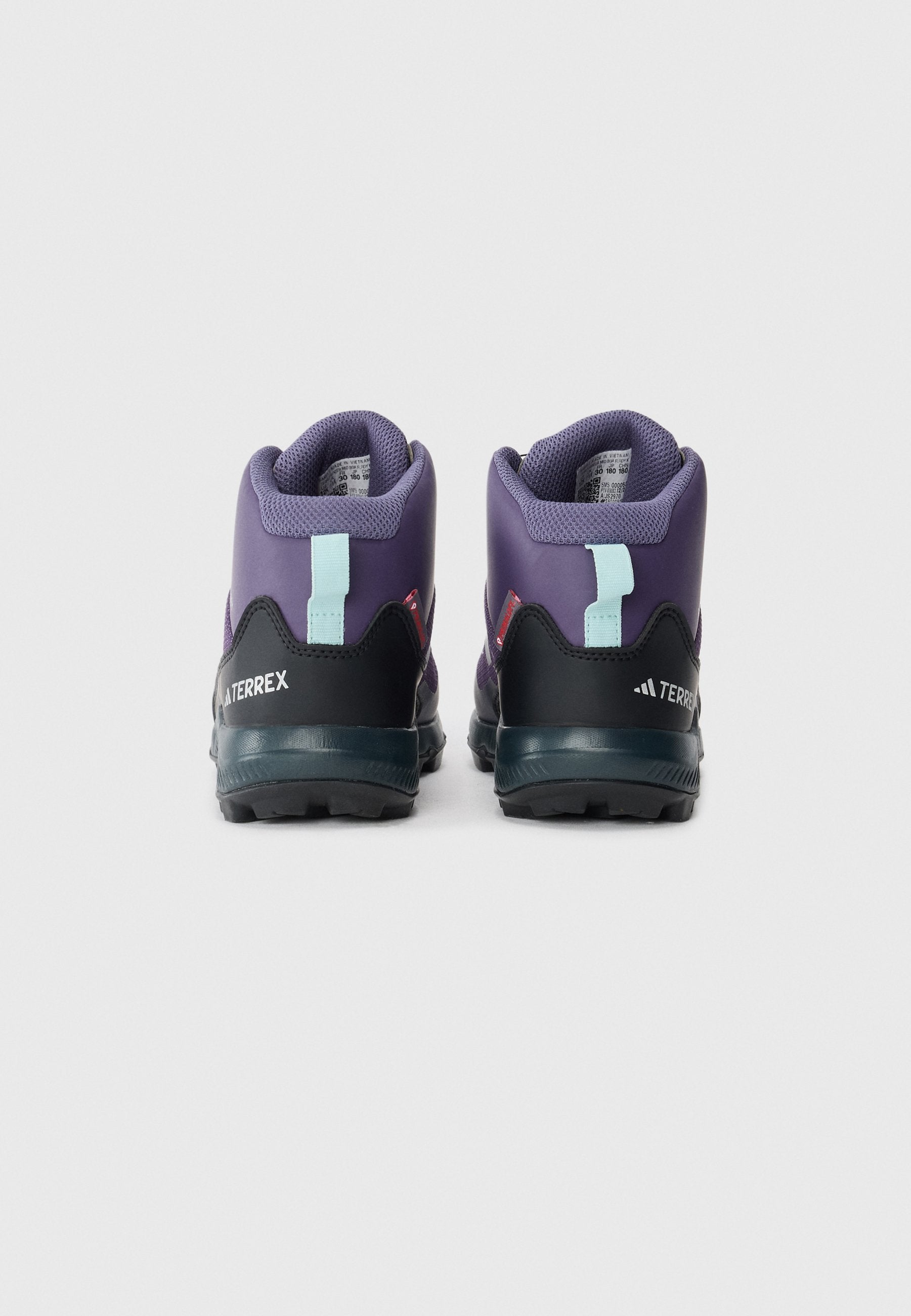 WINTER MID BOA R RDY K - Hiking shoes - aurora plum/matte silver-coloured/core black