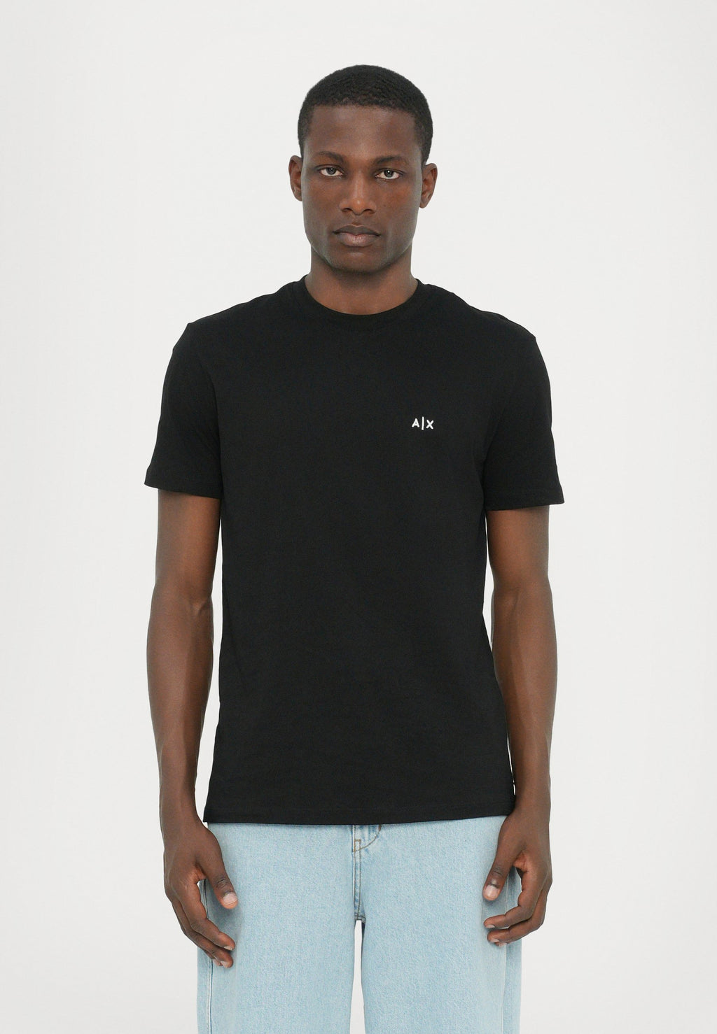 T-SHIRT REGULAR FIT - Basic T-shirt - black