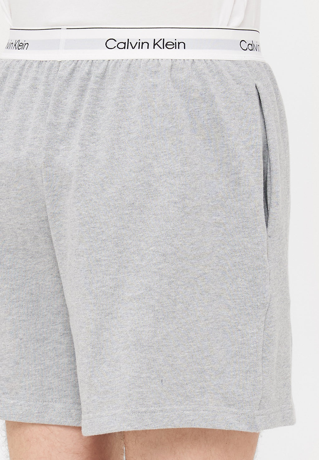 SLEEP SHORT ICON COTTON STRETCH - Bas de pyjama - grey heather