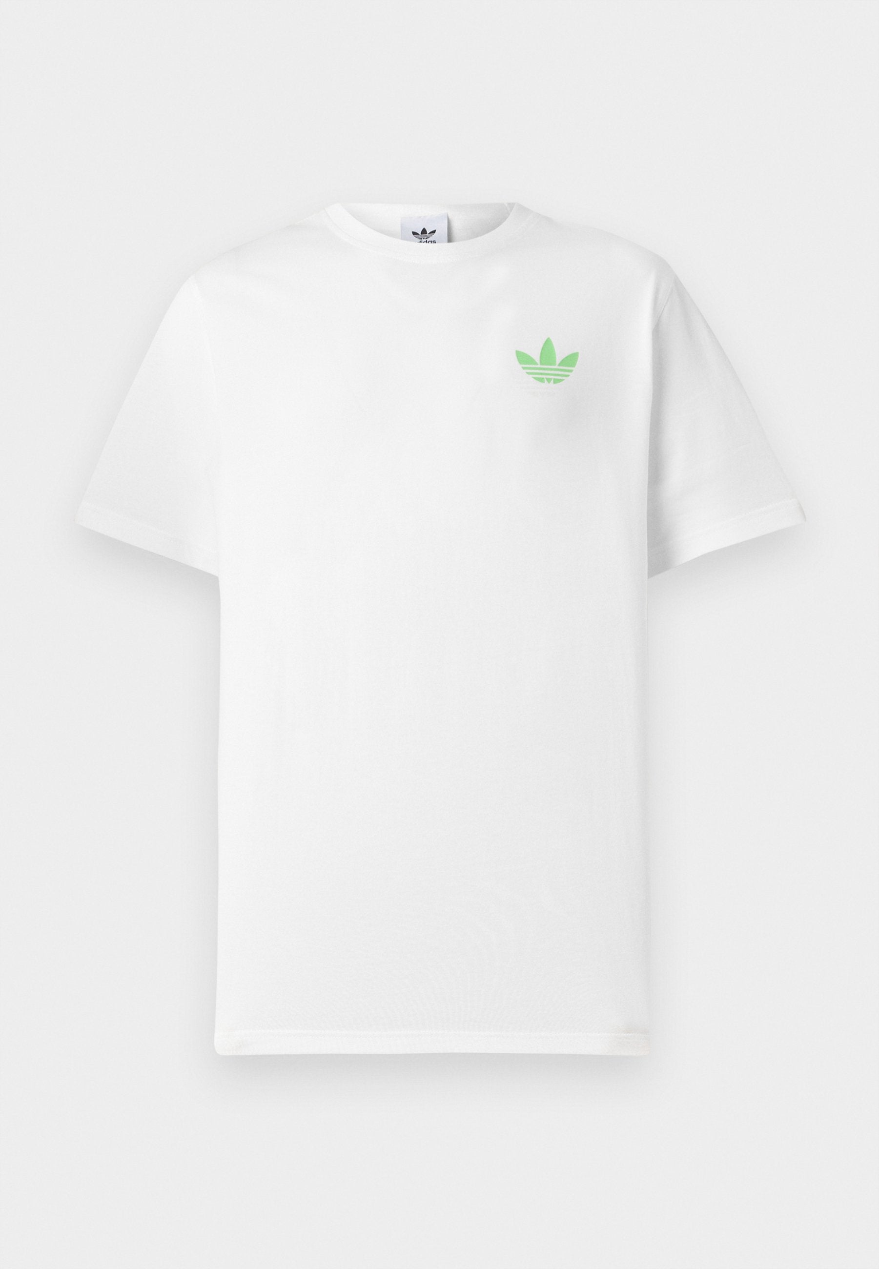 تي شيرت مطبوع RETRO APPLE TEE UNISEX - تي شيرت مطبوع - أبيض مائل