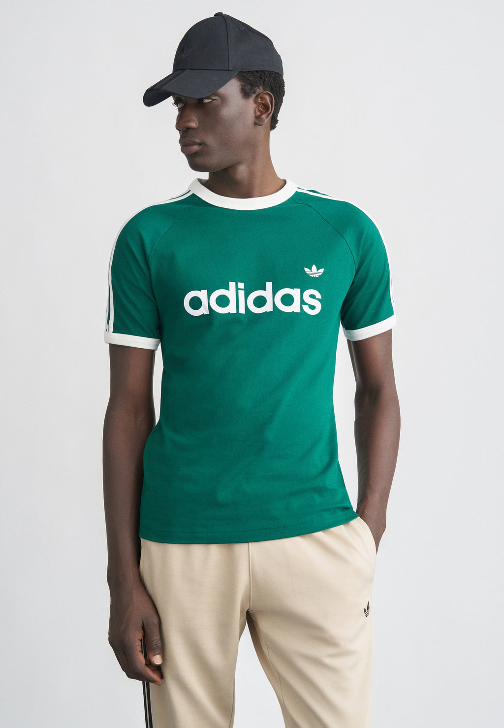 RINGER - Print T-shirt - collegiate green