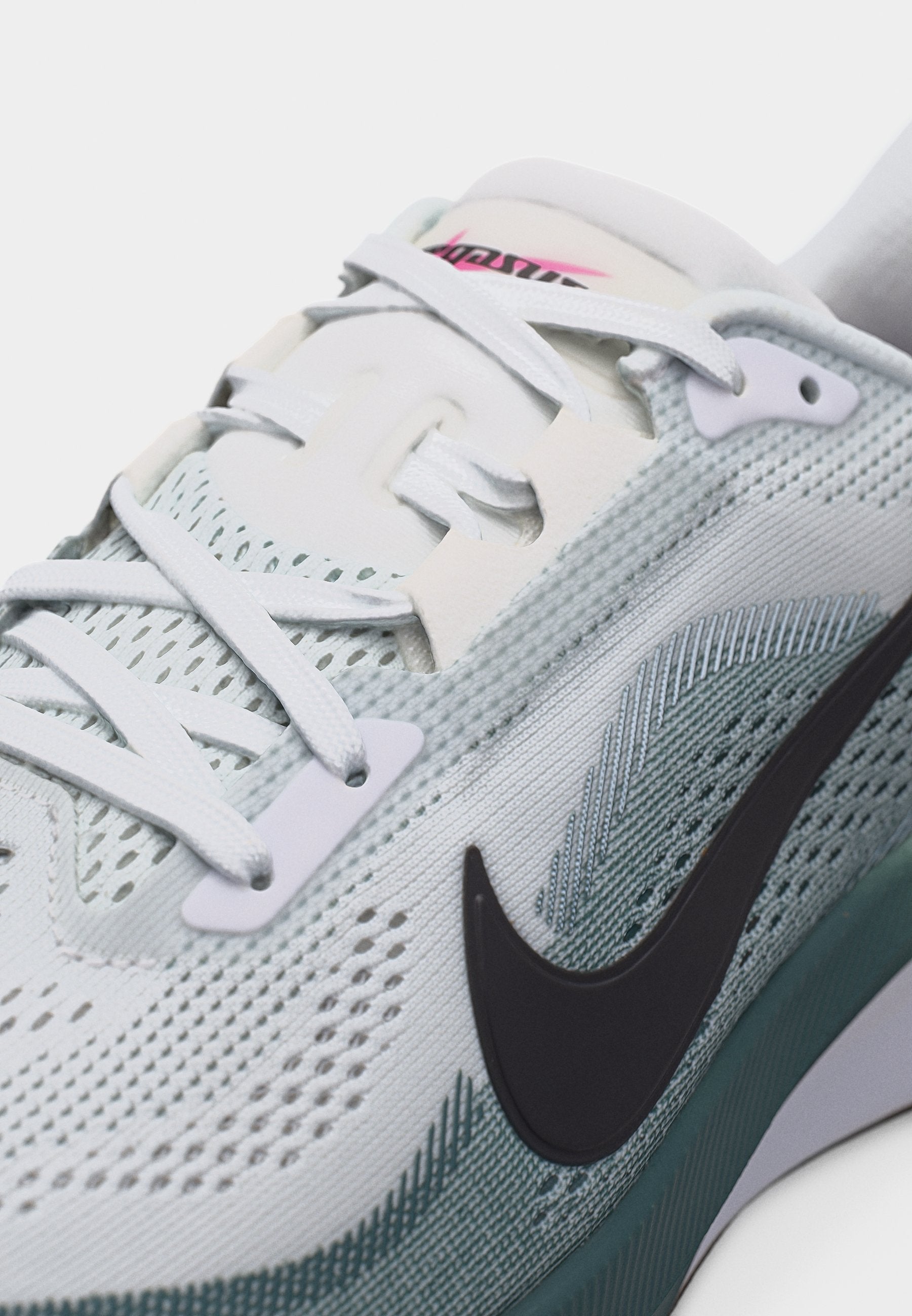 AIR ZOOM PEGASUS  - Road running shoes - white/black/mineral slate/hyper pink