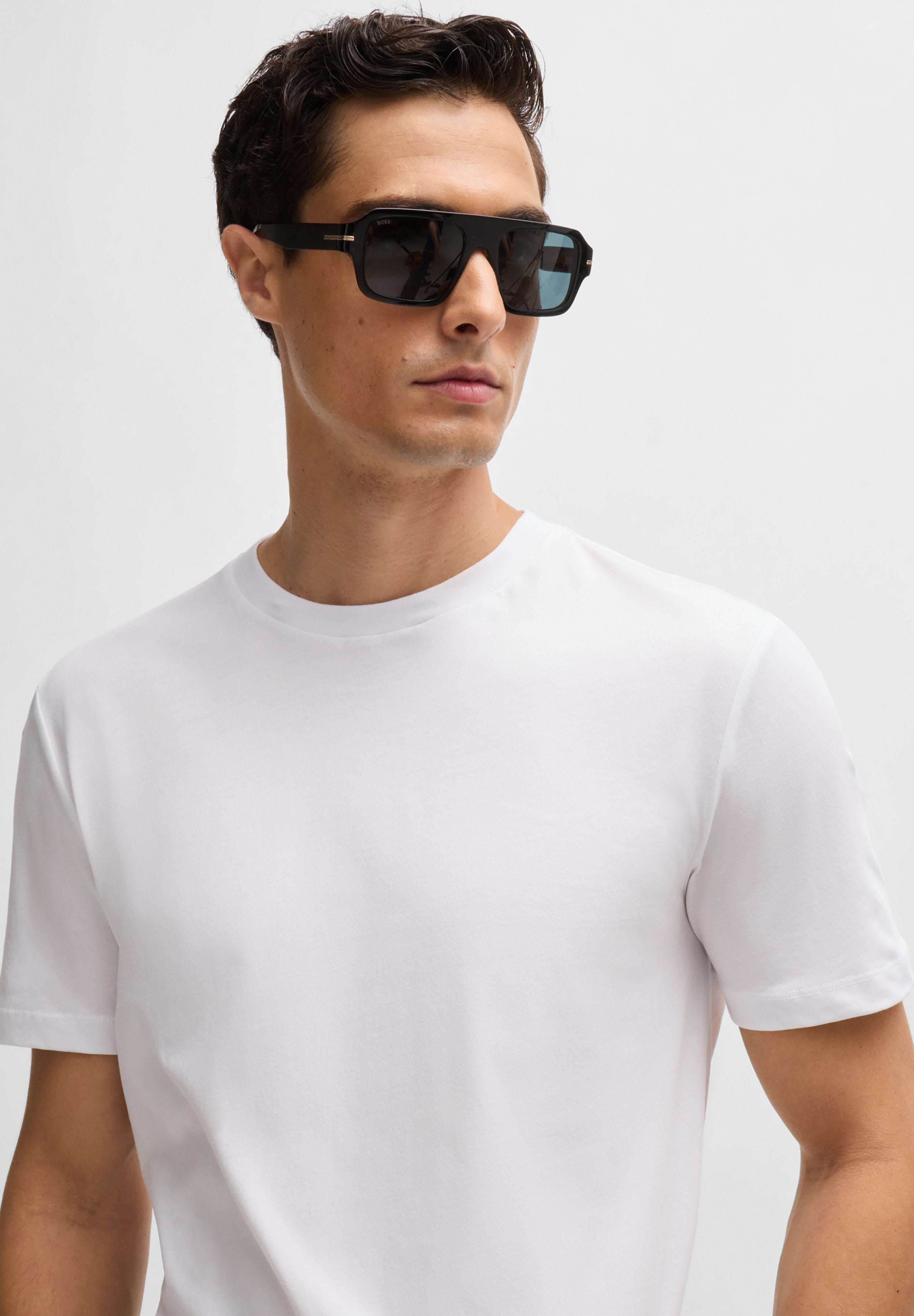 THOMPSON - Basic T-shirt - white