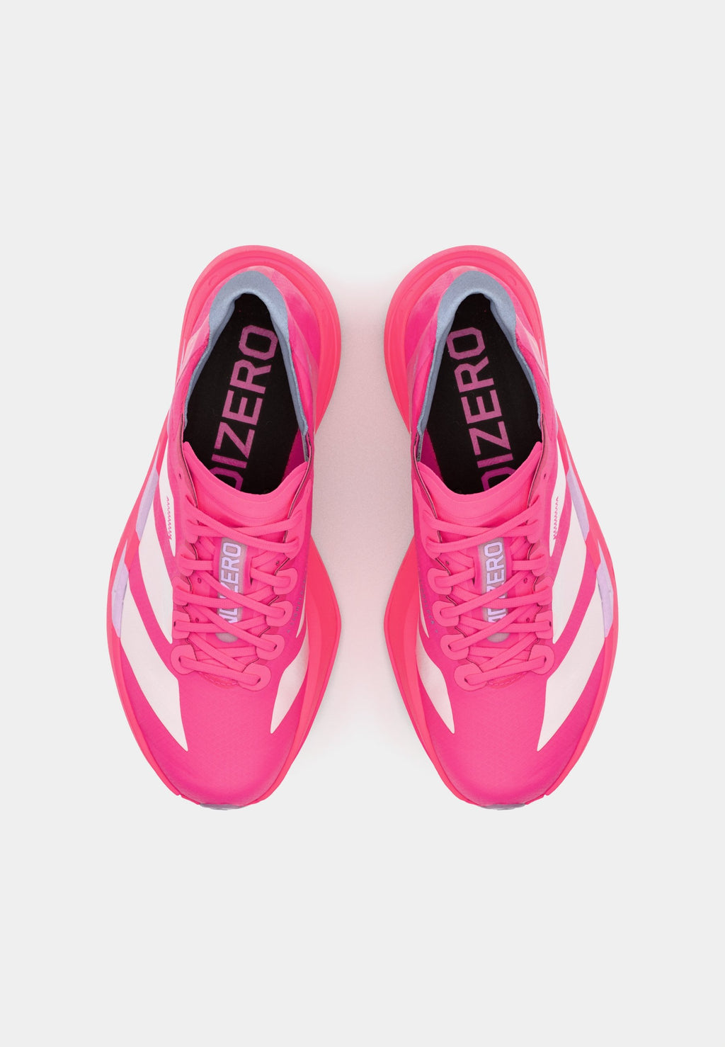 ADIZERO ADIOS PRO 4 - Road running shoes - shock pink metalic aurora plum