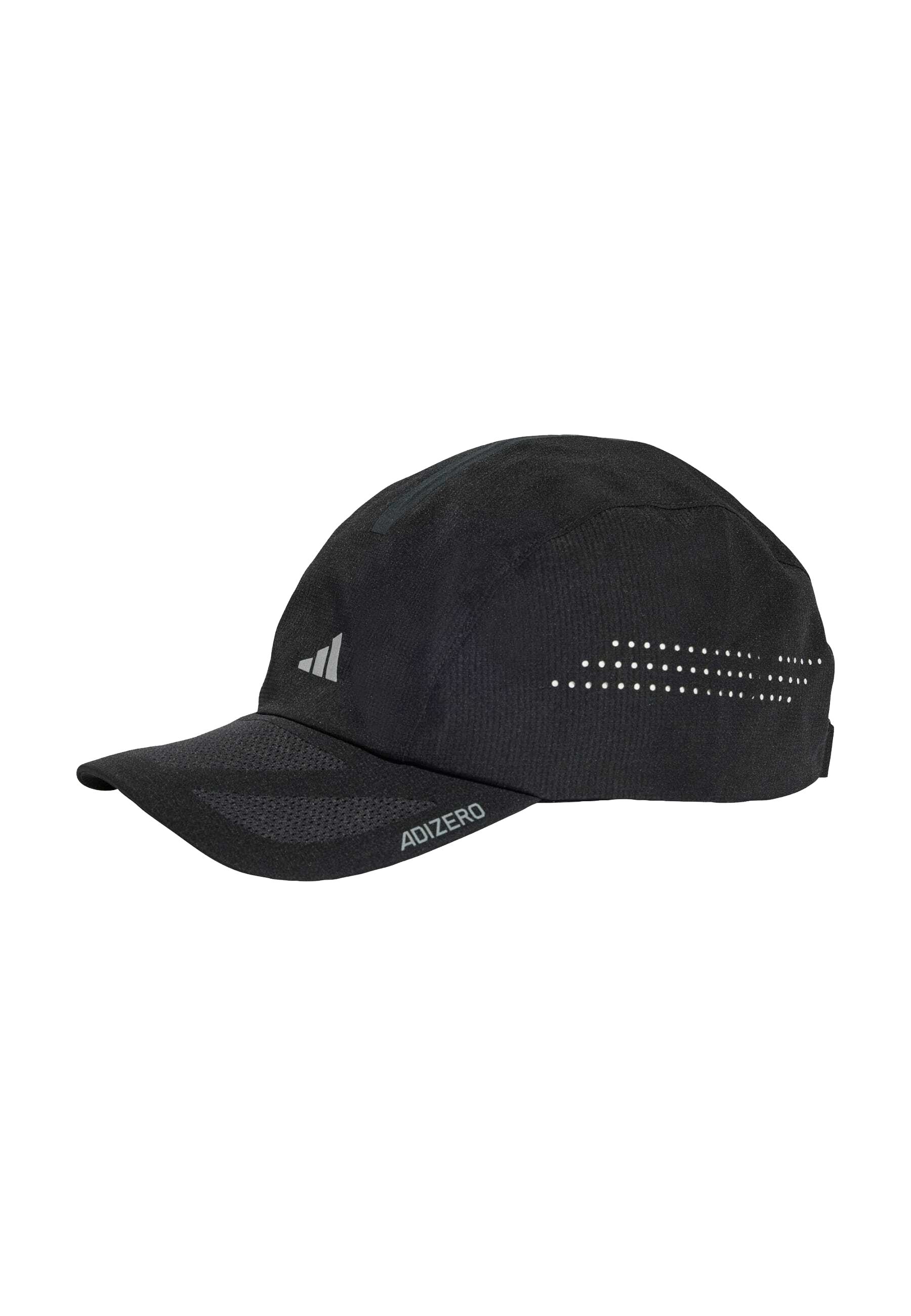 RUNXADIZ CAP UNISEX - Cap - black   reflective silver