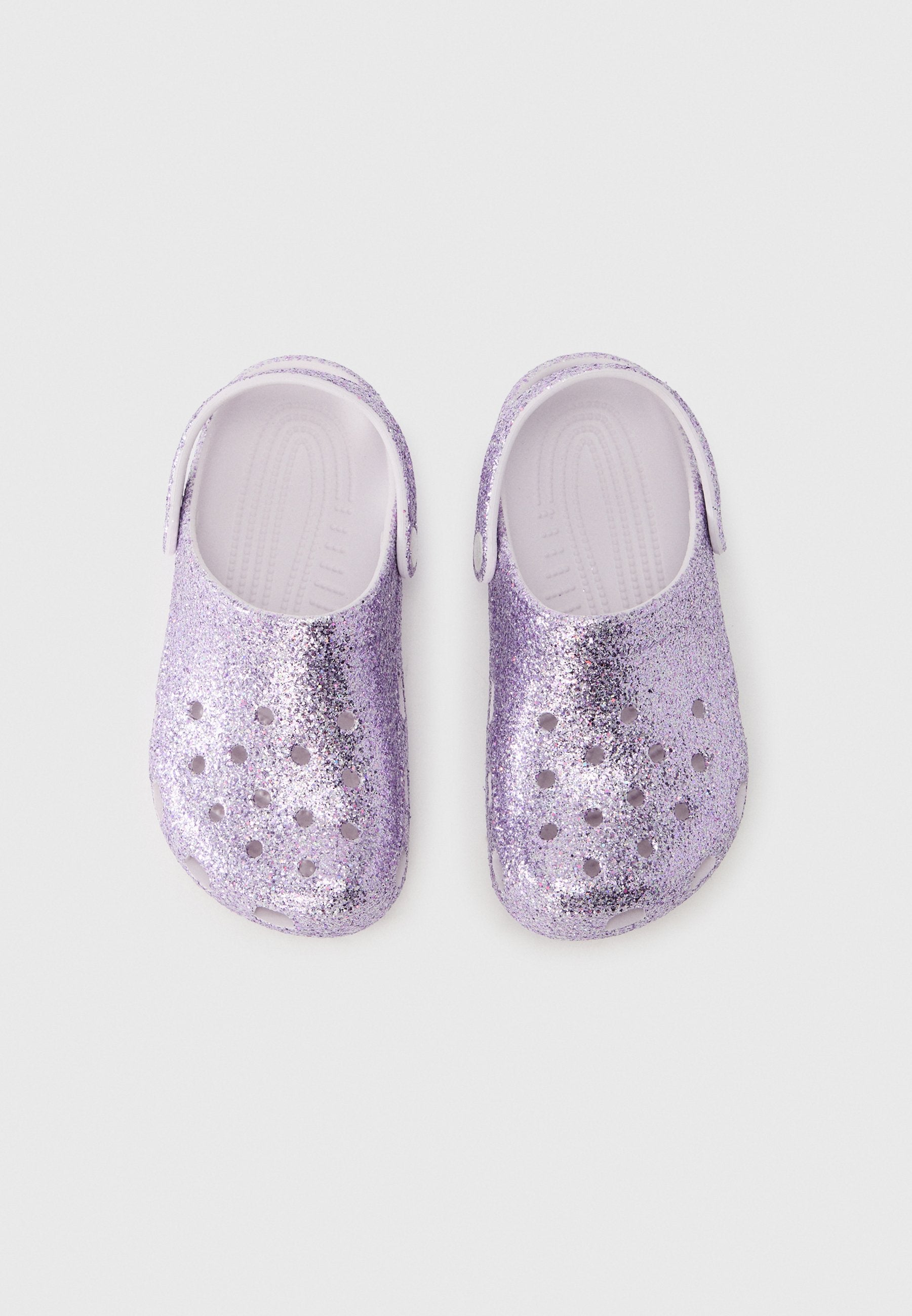 CLASSIC CHUNKY GLITTER - Mules - grape ice